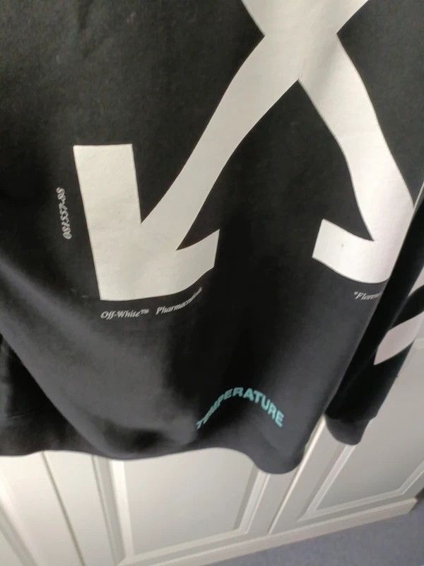 Off-White Rare Off-White Mona Lisa Temperature Hoodie Size US XL / EU 56 / 4 - 5 Thumbnail