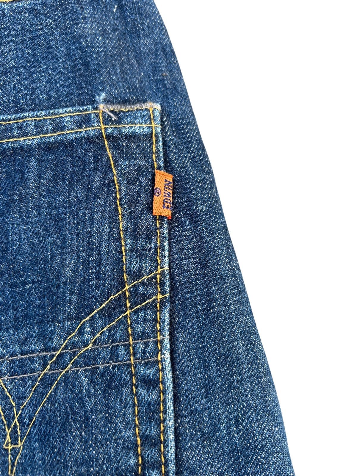 Kapital Vintage Edwin 505 Selvedge Short Denim Jeans baggy Size US 30 / EU 46 - 7 Thumbnail