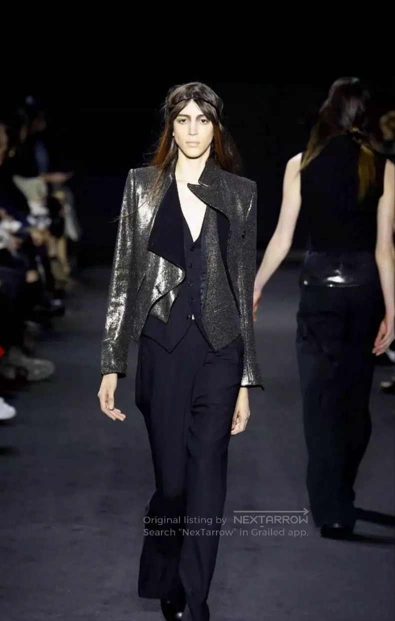 Ann Demeulemeester Ann Demeulemeester 36 short black coat Size S / US 4 / IT 40 - 4 Thumbnail