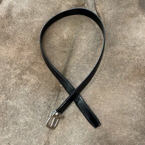 Salvatore Ferragamo Salvatore Ferragamo Reversible Gancini Leather Belt Size 32 - 3 Thumbnail