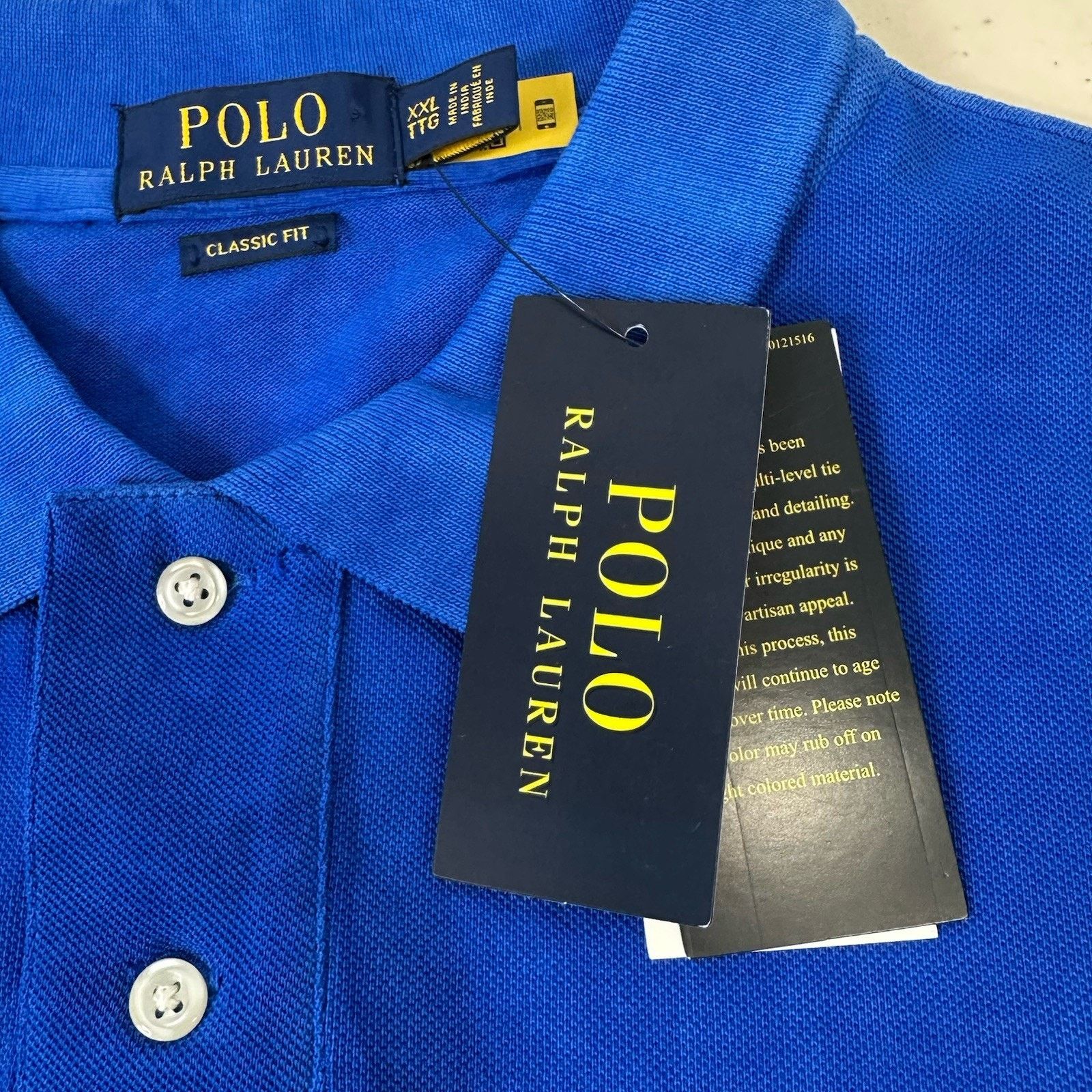 Polo Ralph Lauren Polo Ralph Lauren 2XL Men Classic Fit Tie Dye Color blocked Size US XXL / EU 58 / 5 - 7 Thumbnail