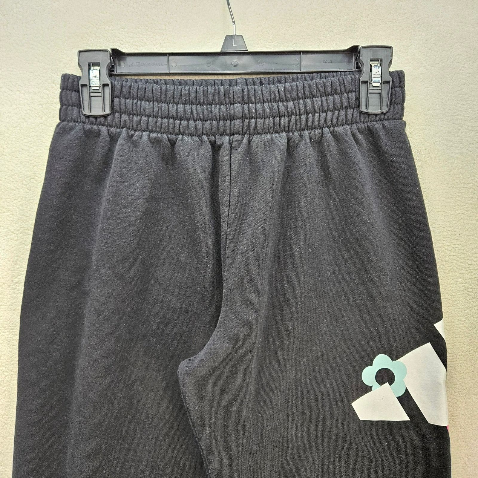Adidas ADIDAS SPORTSWEAR GIRLS LARGE BLACK JOGGERS REGULAR FIT Size 24" / US 00 / IT 34 - 2 Thumbnail