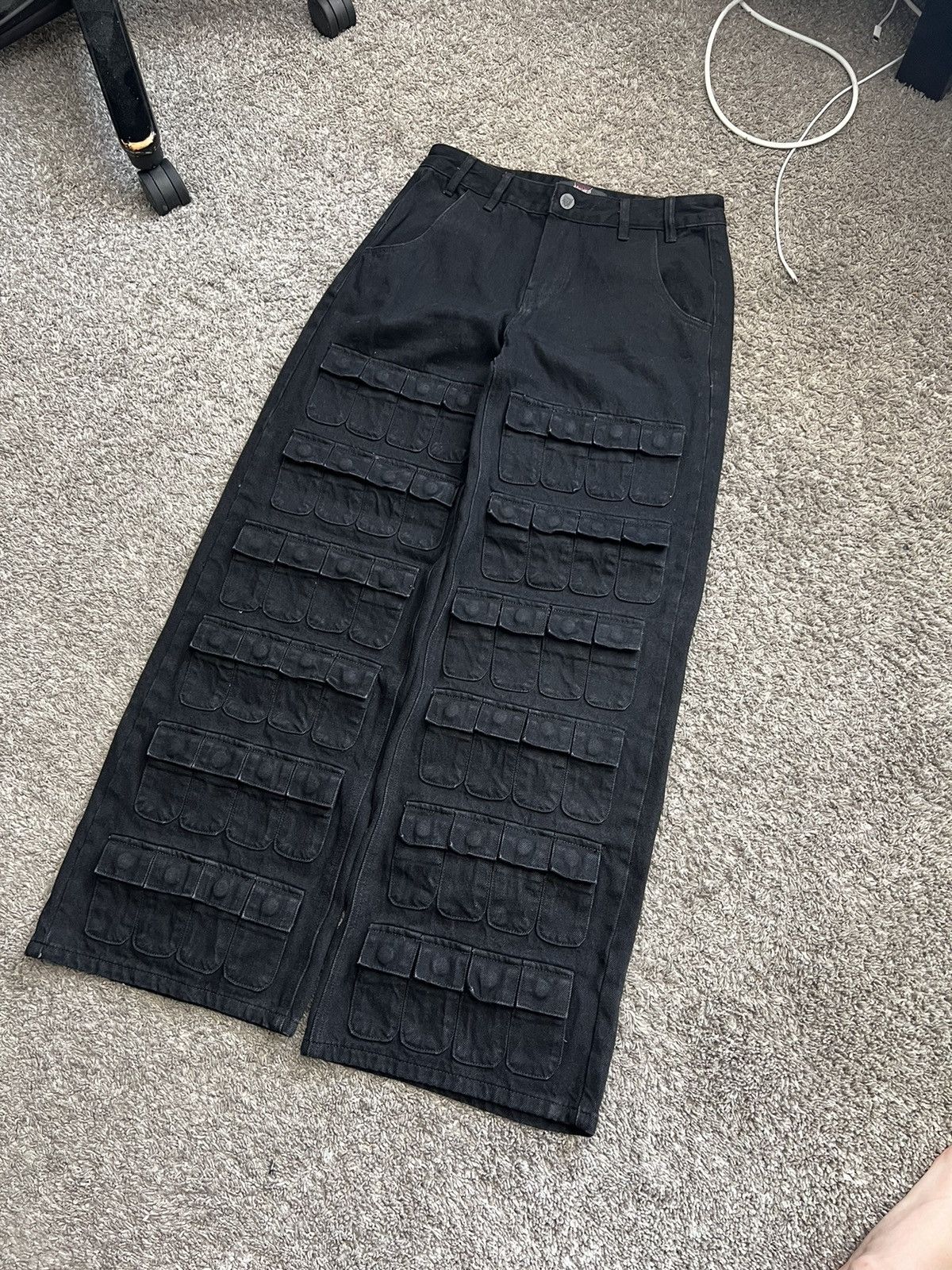 Japanese Brand 100 Pocket Pants Size US 32 / EU 48 - 1 Thumbnail