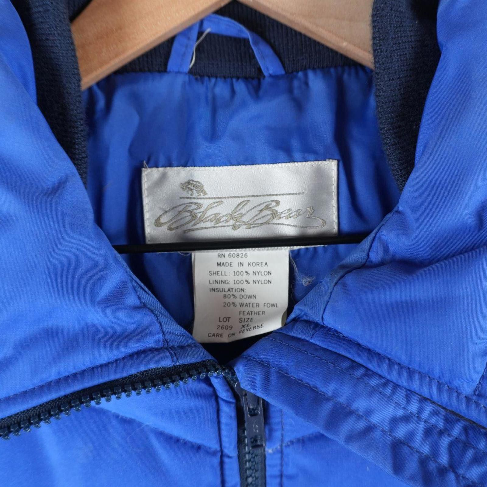 Other Black Bear Jacket Men's XL Blue VTG Water Fowl Feather Size US XL / EU 56 / 4 - 3 Thumbnail