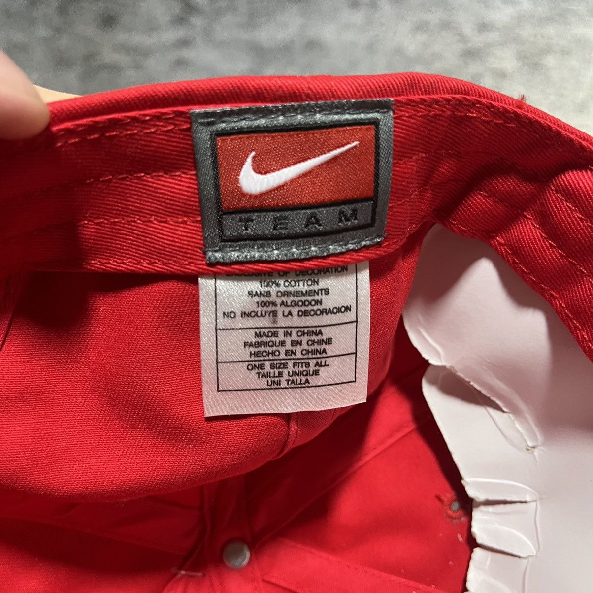 Nike Vintage Nike Manchester United USA Tour 2003 Hat Cap NEW Size ONE SIZE - 7 Thumbnail