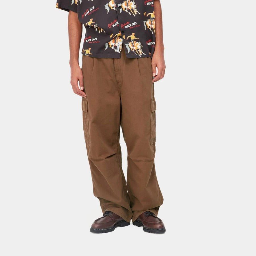 Carhartt × Japanese Brand Carhartt Faded Brown Cargo Pants Size US 34 / EU 50 - 15 Thumbnail