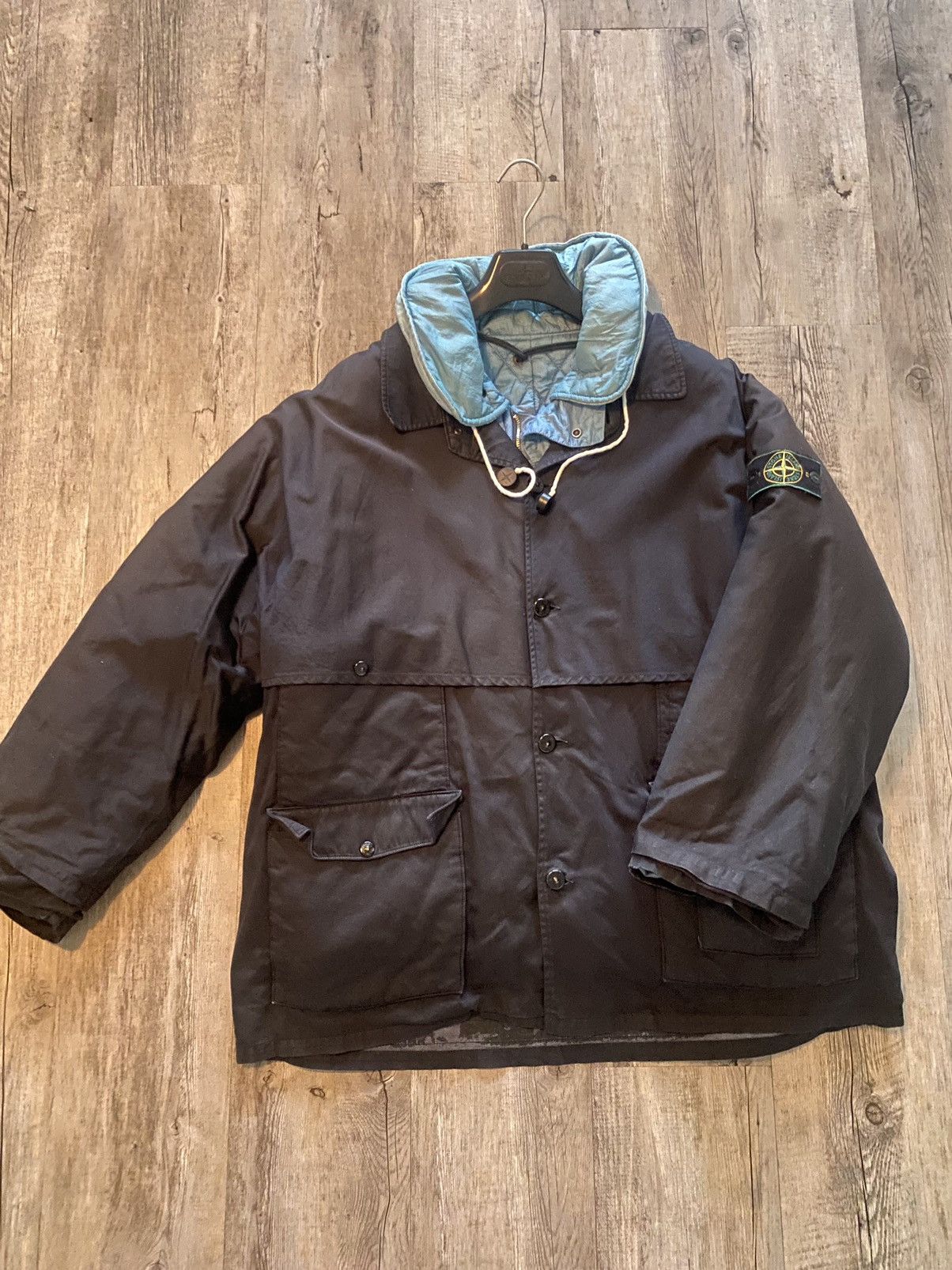 Stone island jacket cruise store