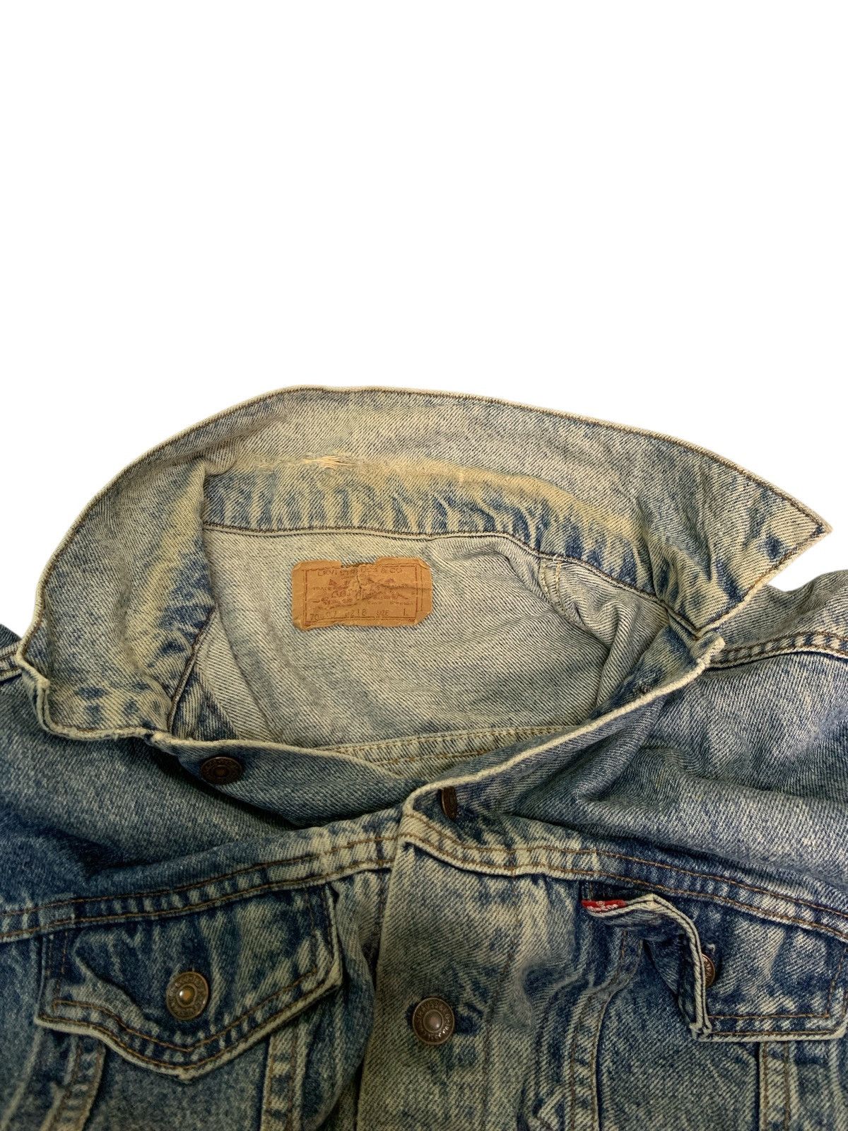 Levi's Vintage Clothing Rare Design Vintage Levi’s Trucker Jackets Size US L / EU 52-54 / 3 - 7 Thumbnail