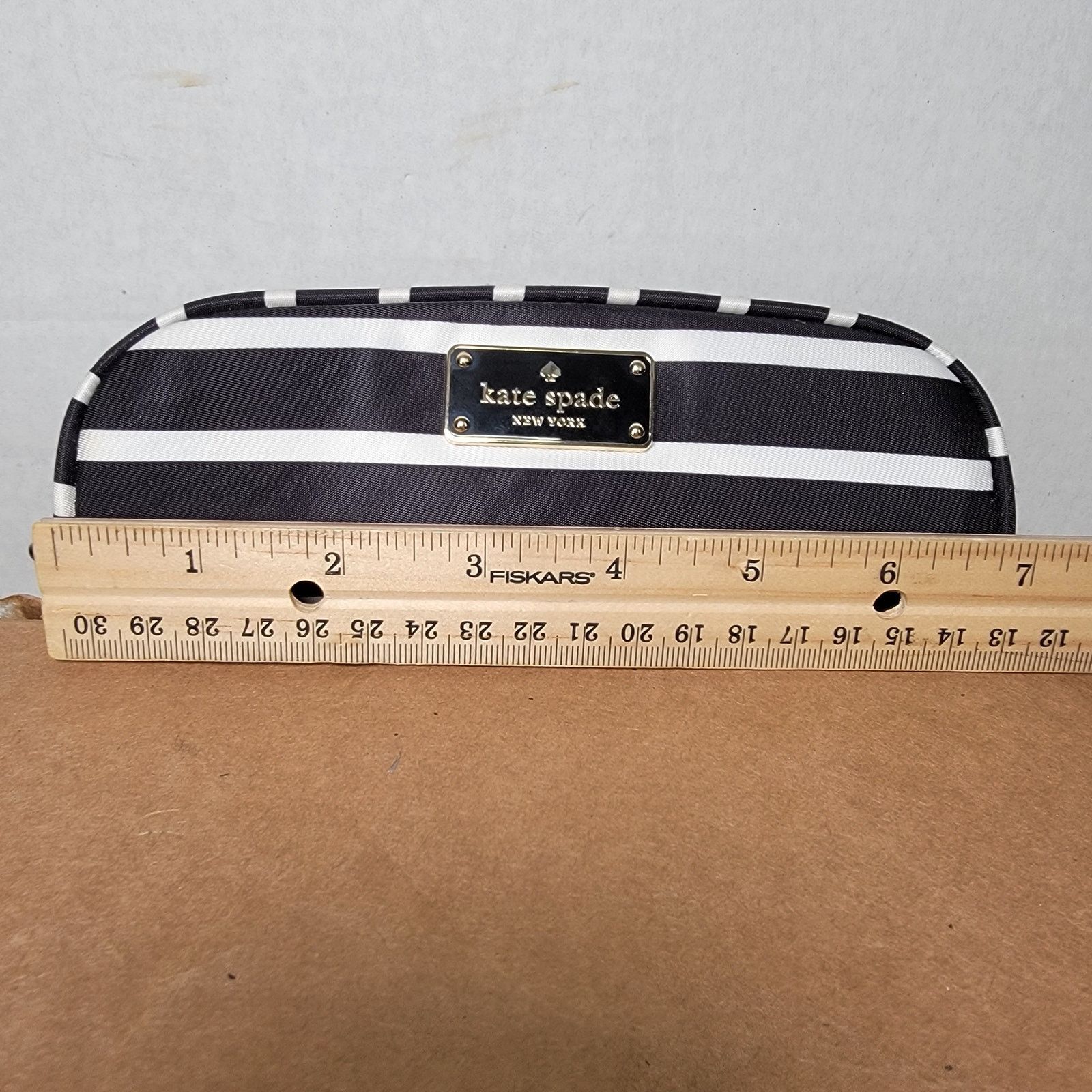 Kate Spade Kate Spade B&W Stripe Cosmetic Pouch - NWT Size ONE SIZE - 10 Thumbnail