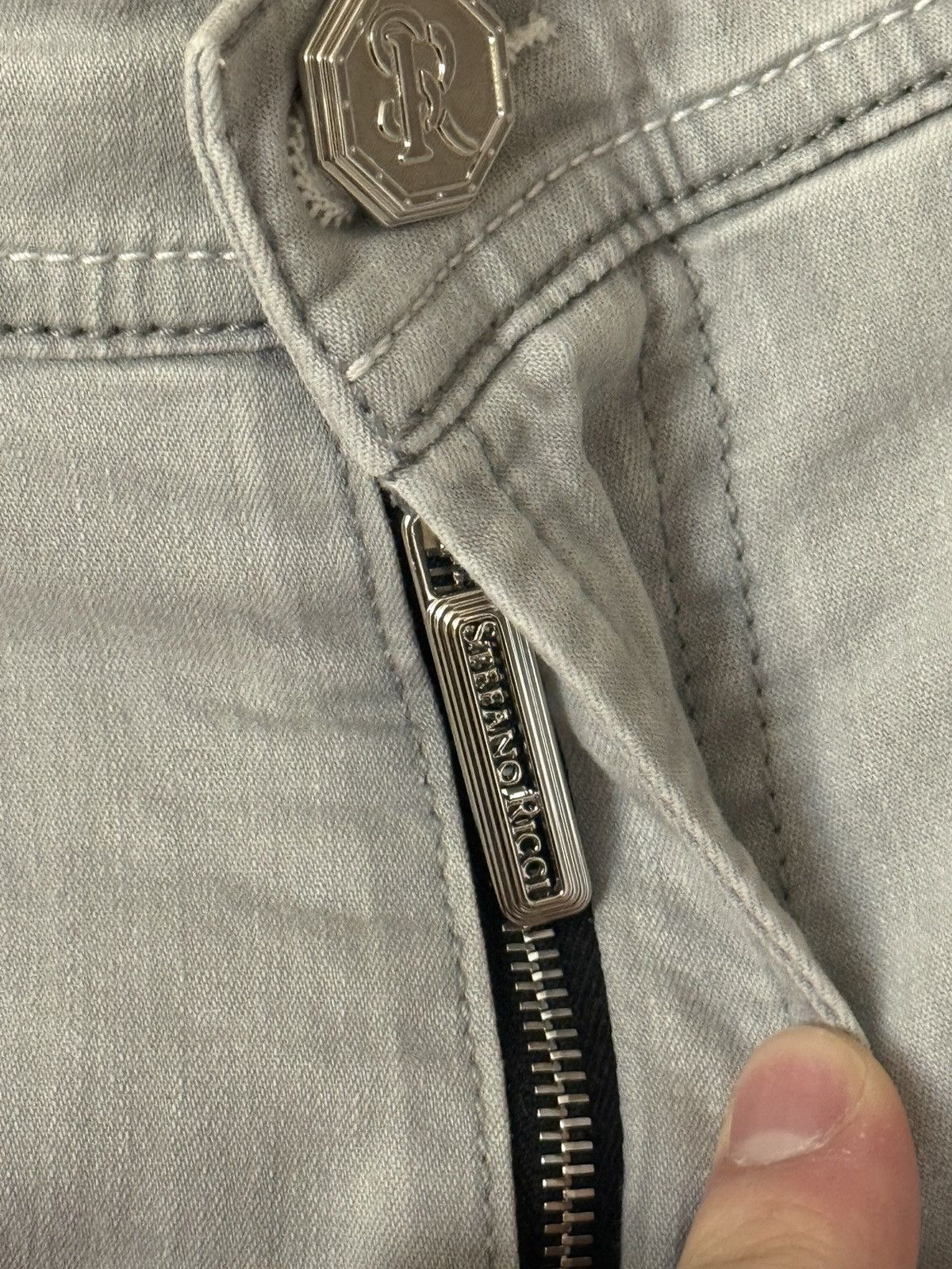 Stefano Ricci Stefano Ricci gray denim jeans Size US 34 / EU 50 - 4 Thumbnail
