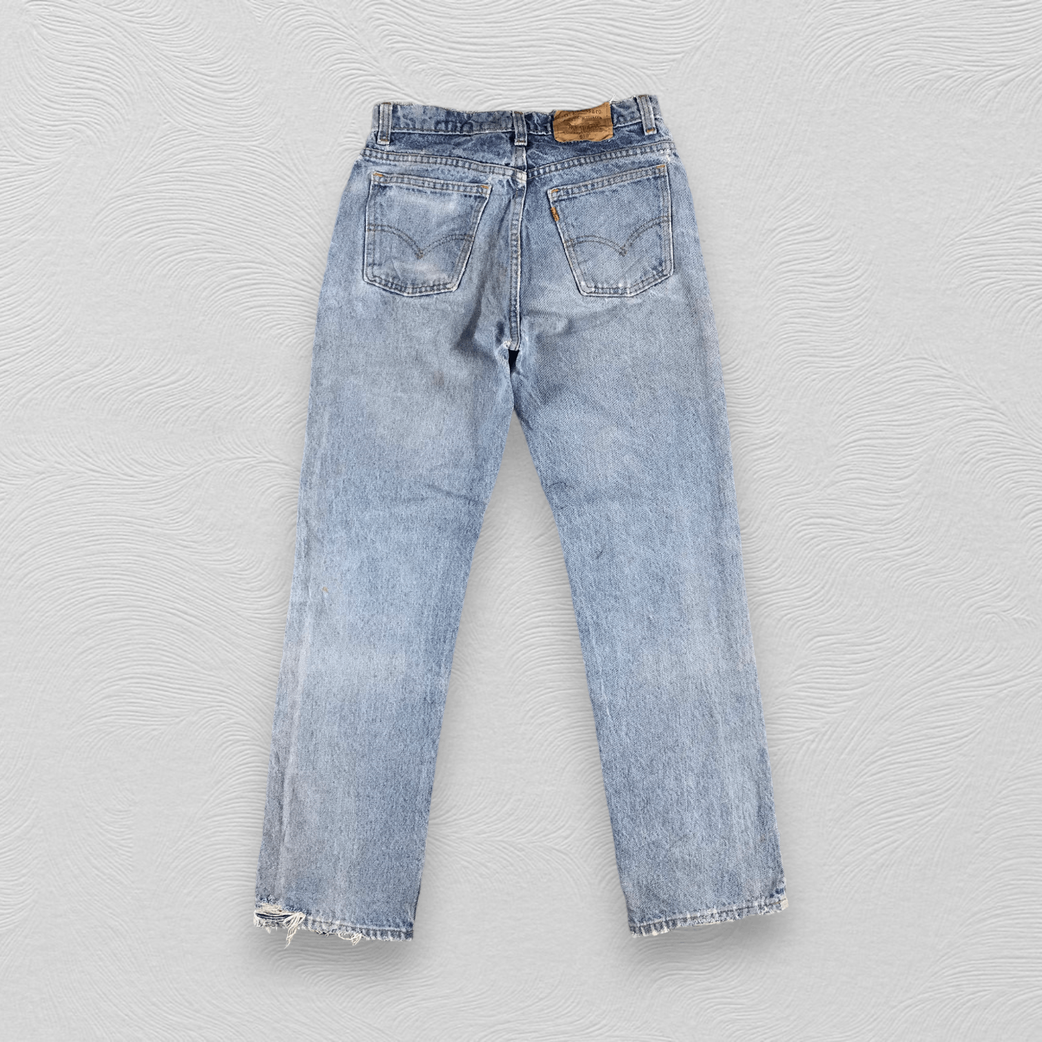 Levi's Vintage 90s Levis 619 Jeans Faded Blue Denim KJ1040 Size US 28 / EU 44 - 2 Thumbnail
