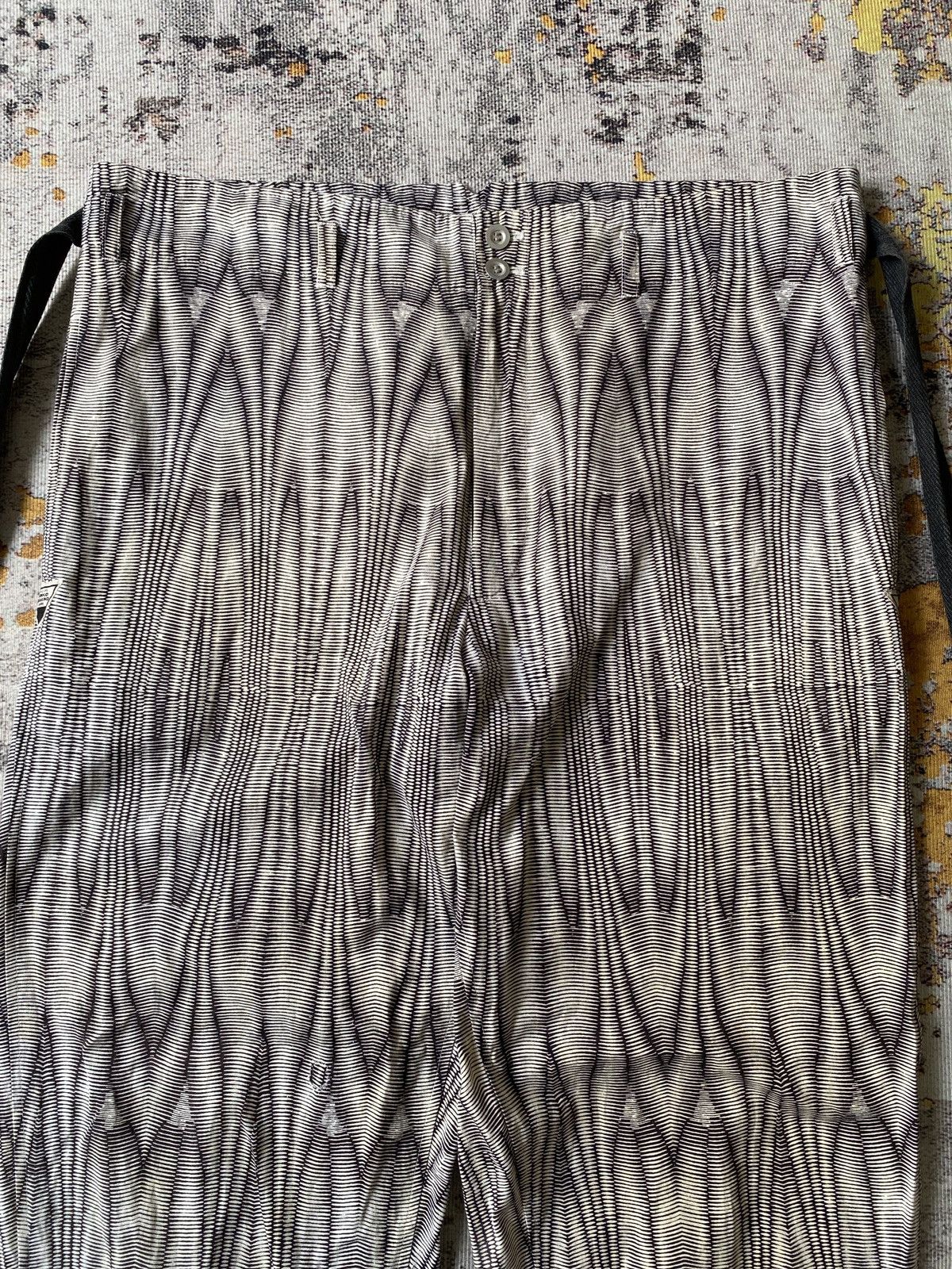 Japanese Brand Junko Koshino Artist Life Zebra Design Pant Size US 36 / EU 52 - 3 Thumbnail