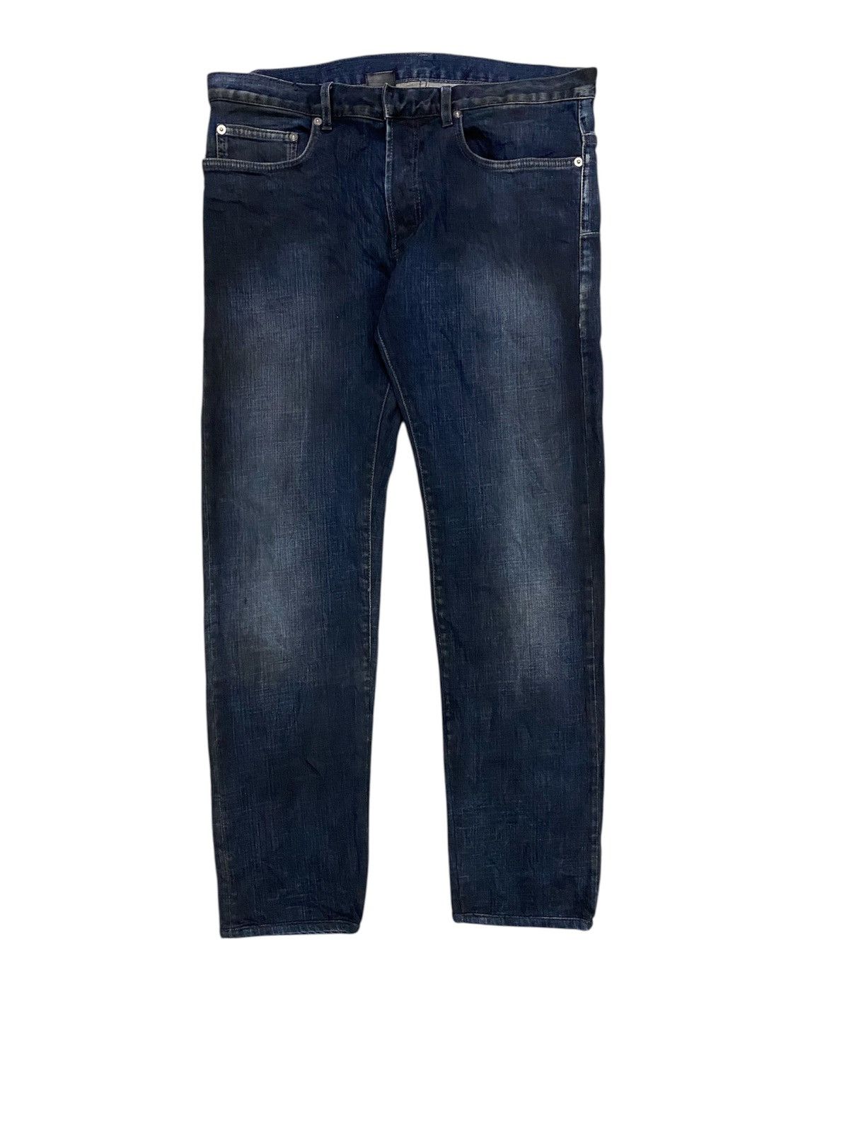 Dior 2000s DIOR Homme hedi slimane coal Dirty pants Size US 33 - 1 Thumbnail