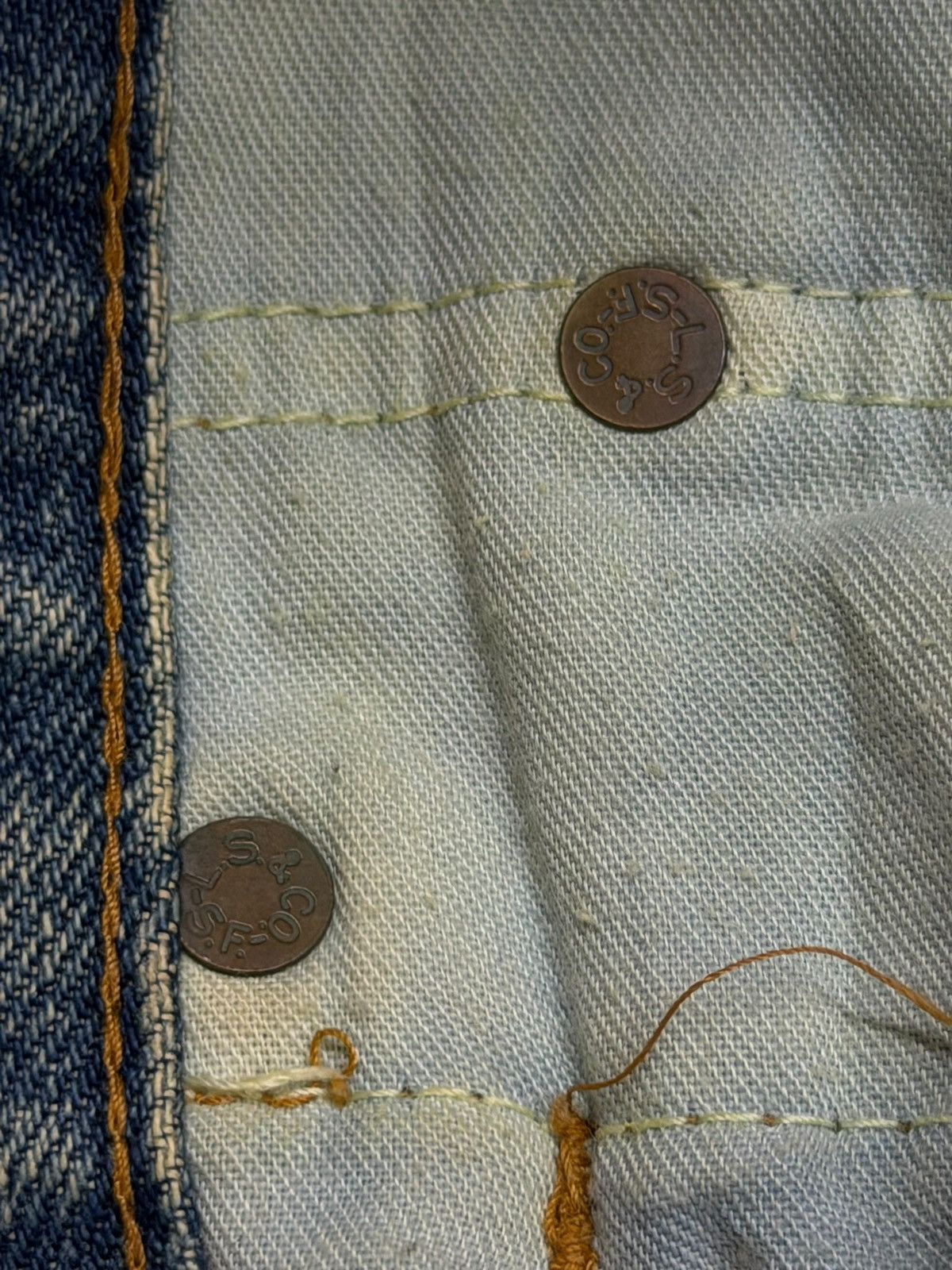 Levi's Vintage Clothing Vintage Levi’s 502 Big E Selvedge Denim Jeans Japan | W30 Size US 30 / EU 46 - 13 Thumbnail