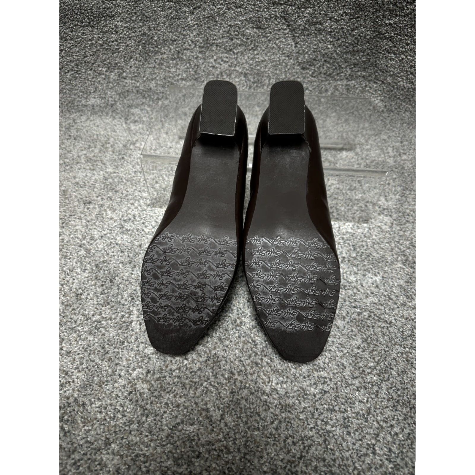 Hush Puppies Hush Puppies Pumps Women Size 8 Brown 90s Y2K Dark Academia Square Chunky Heel Size US 8 / IT 38 - 7 Thumbnail