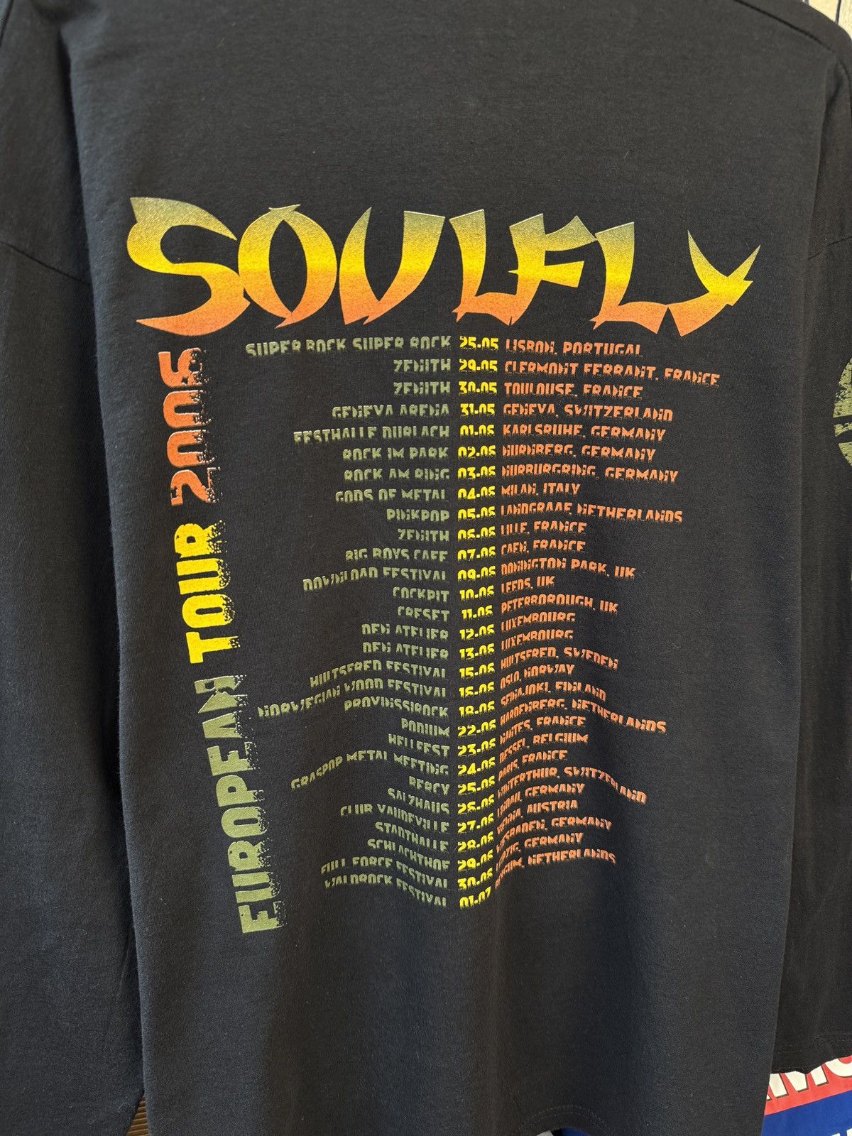 Band Tees × Vintage Vintage Soulfly tour 2005 Tour Shirt Size US L / EU 52-54 / 3 - 8 Thumbnail