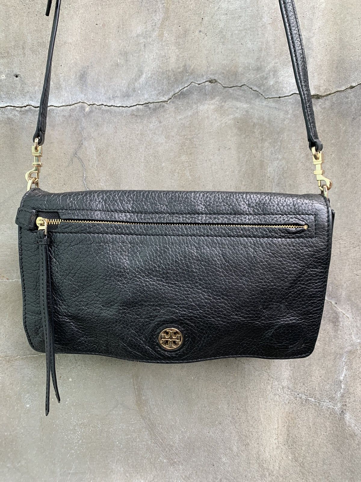 Tory Burch Leather Cross Body Bag Size ONE SIZE - 4 Thumbnail