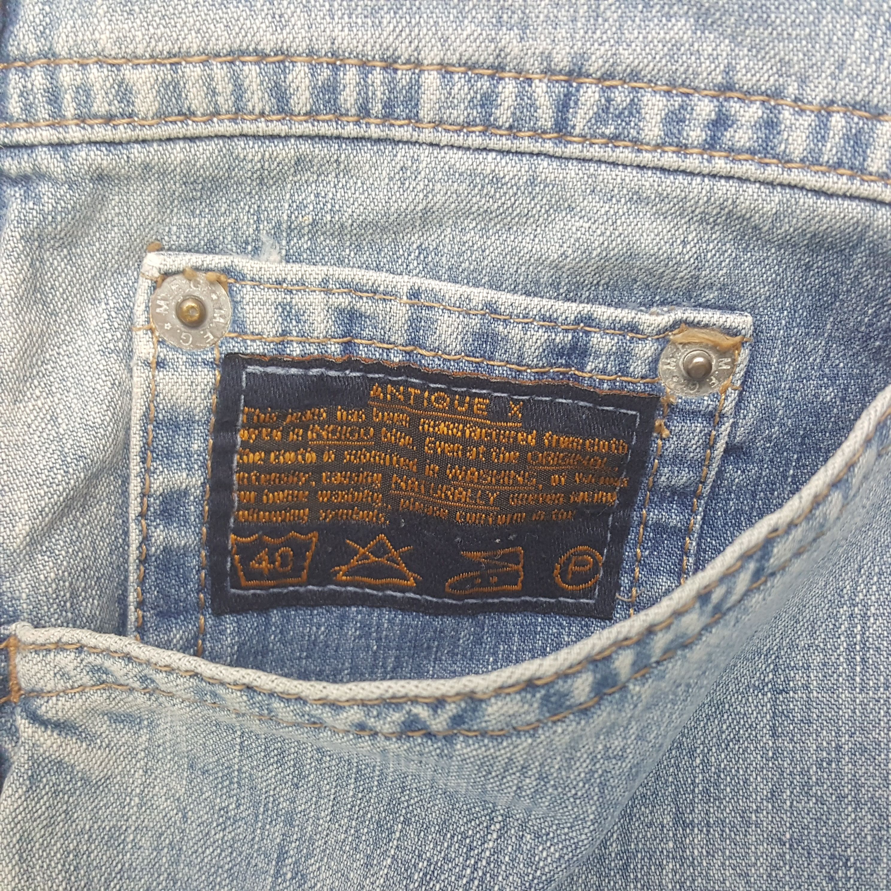 Marithe + Francois Girbaud × Vintage Vintage Marithe Francois Girbaud Denim Jeans Size US 29 - 9 Thumbnail
