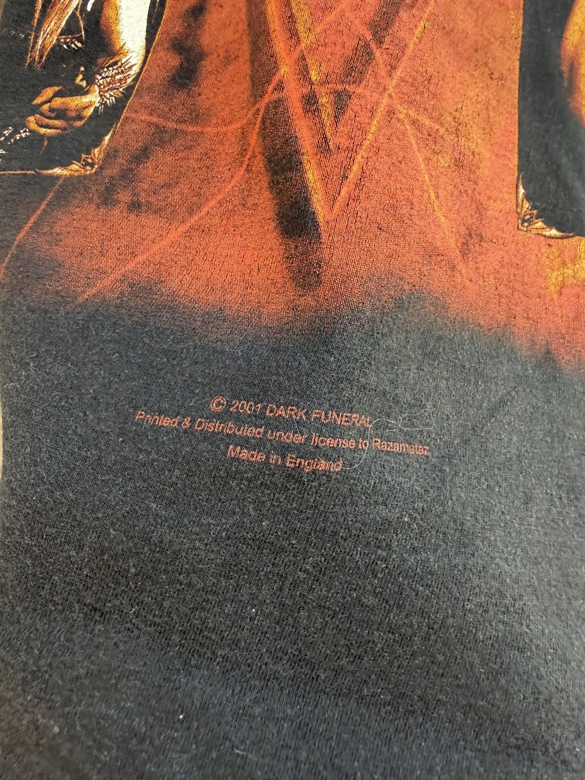 Balenciaga 2001 Dark Funeral Concert T Shirt Size US XL / EU 56 / 4 - 4 Thumbnail