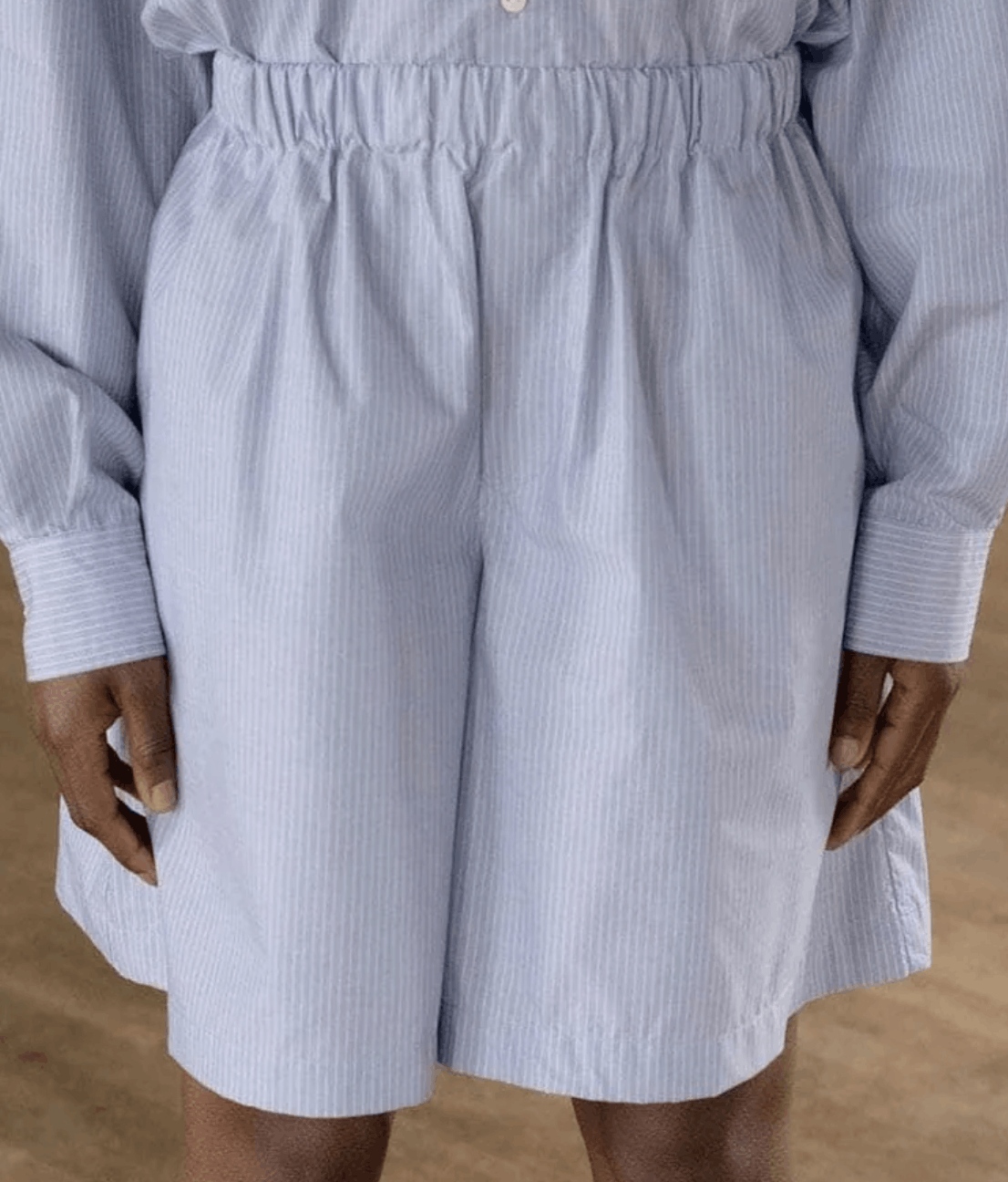 Baserange Claude Shorts - Organic Cotton Poplin Size 25" / US 0 / IT 36 - 1 Thumbnail