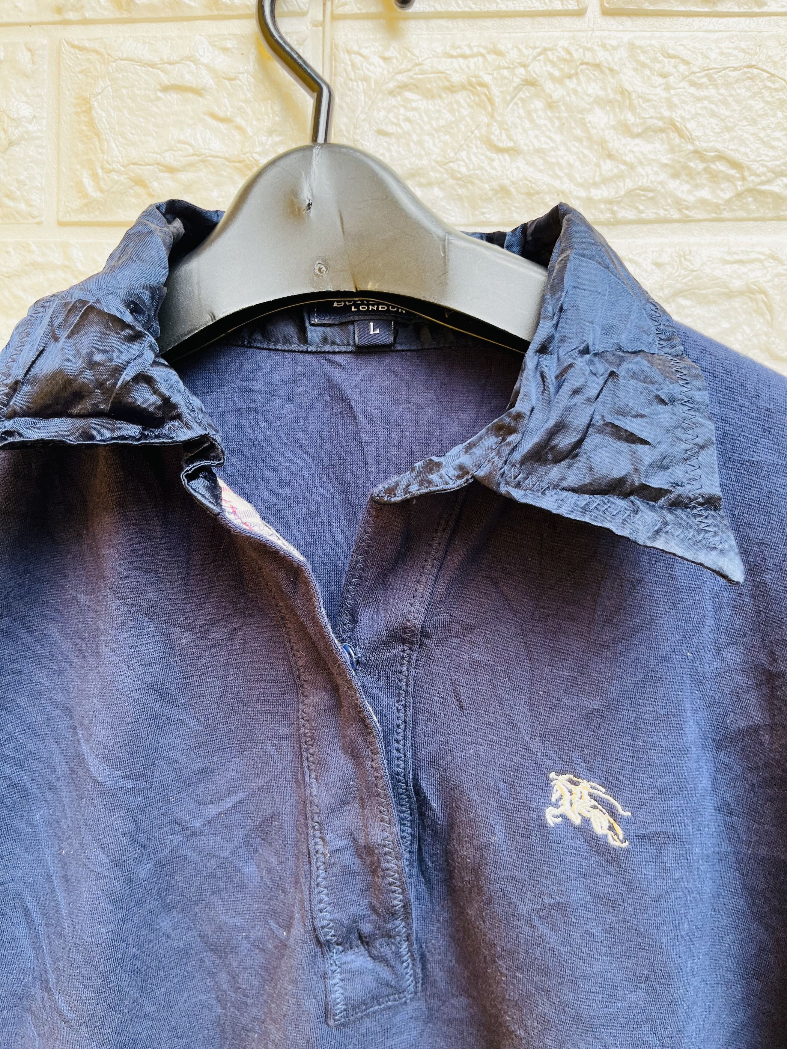 Japanese Brand × Vintage Vintage Burberrys Dark Blue Designer Fashion Style Size S / US 4 / IT 40 - 5 Thumbnail