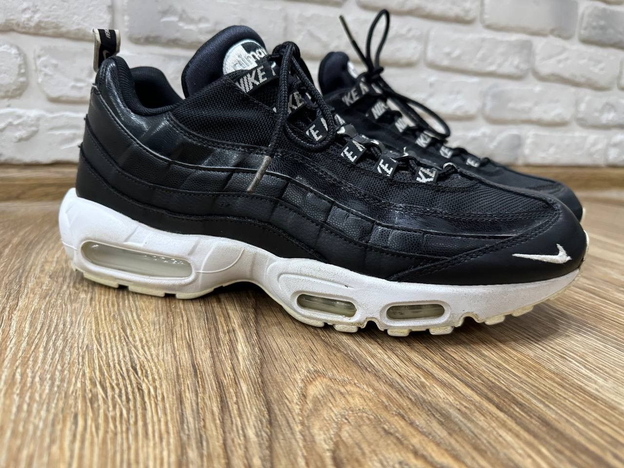 Nike Nike Air Max 95 Premium Overbranded Size US 11.5 / EU 44-45 - 6 Thumbnail