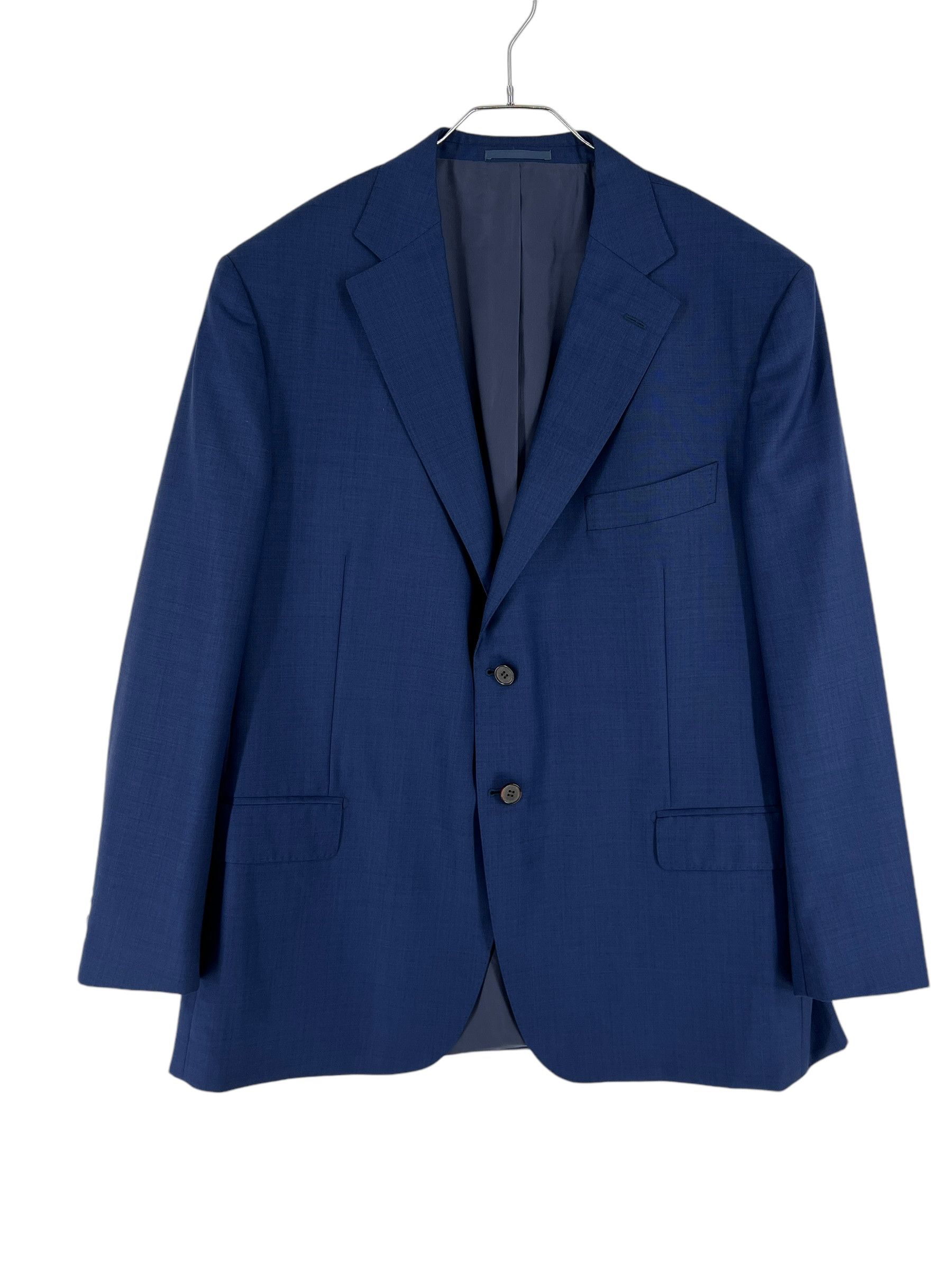 Suitsupply Napoli Wool Formal Blazer Waistcoat Suit EU:62; UK/US:52R Size 52R - 2 Thumbnail