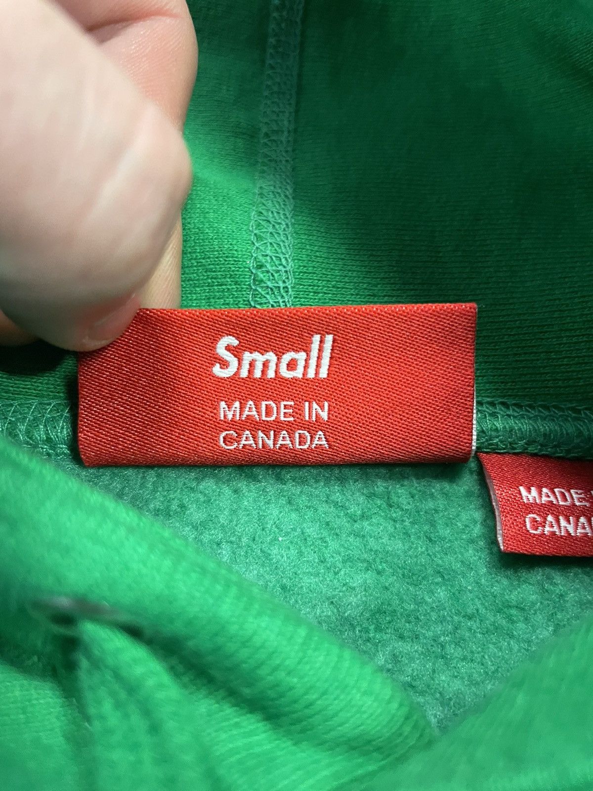 Supreme Supreme Box Logo Green Hoodie Size US S / EU 44-46 / 1 - 4 Thumbnail