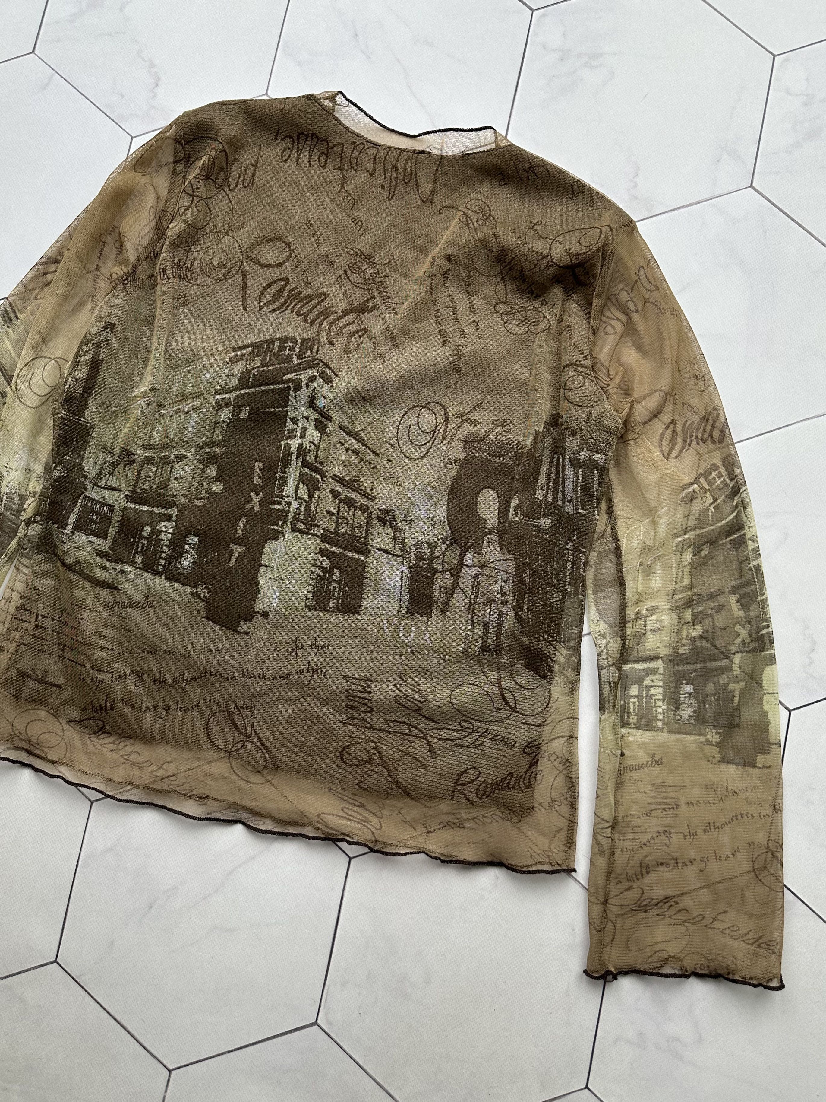 Vintage Patrice Break Mesh Long Sleeve (B74)E2 Size M / US 6-8 / IT 42-44 - 10 Thumbnail