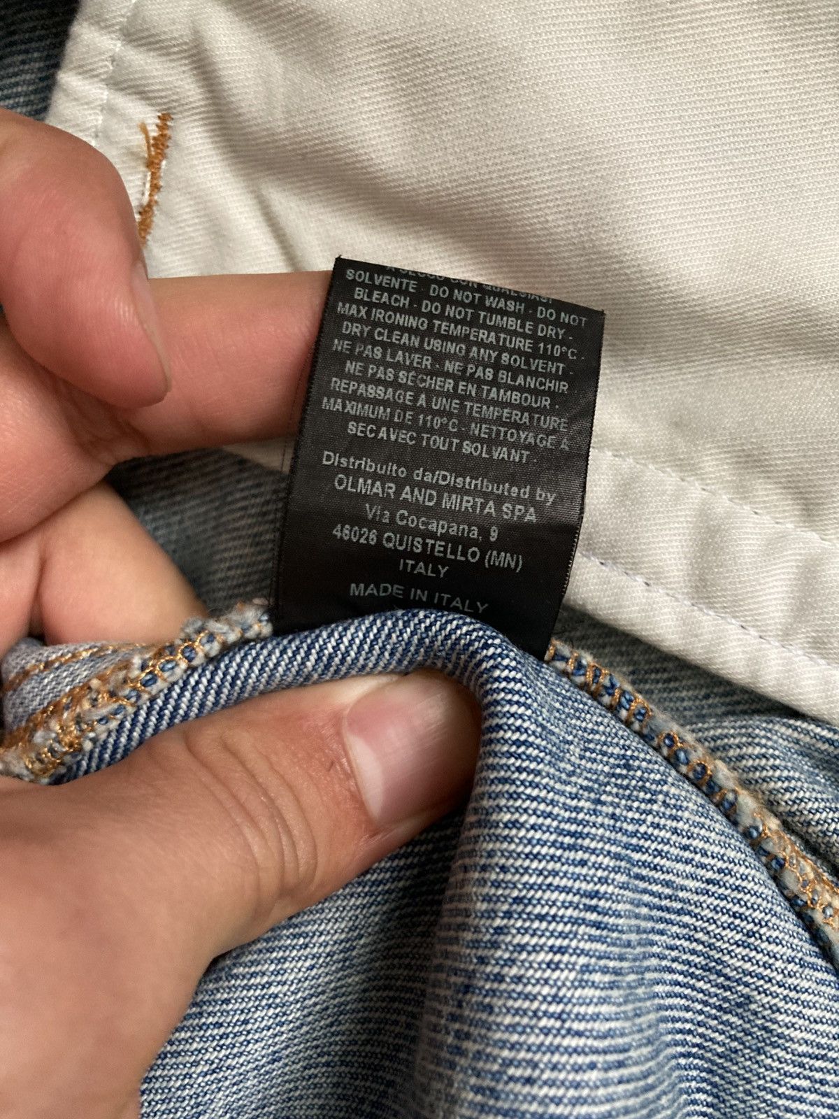 Martine Rose SS21 Martine Rose Acid Wash Conjoined Denim Jacket Twin 2021 Size US S / EU 44-46 / 1 - 4 Thumbnail