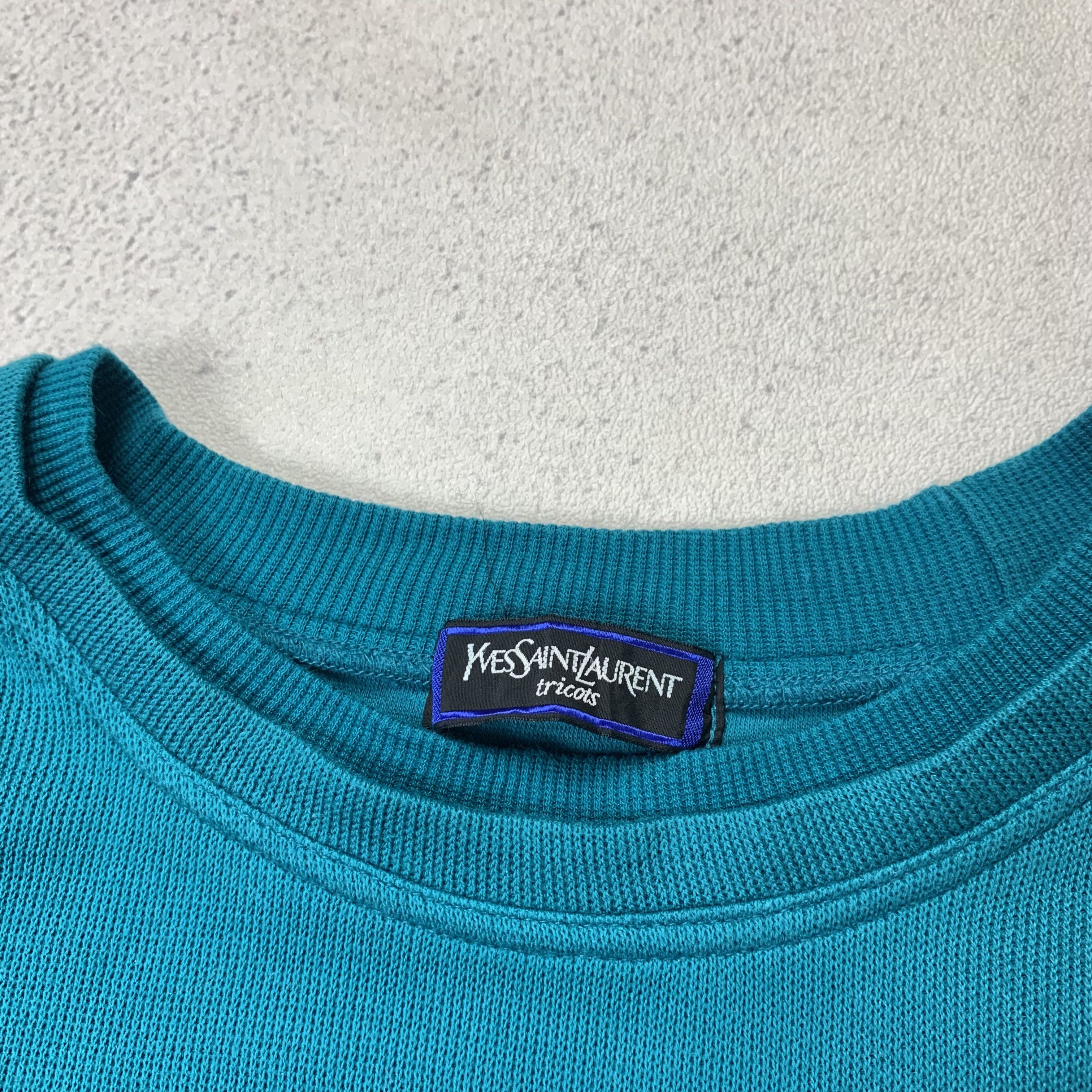 Vintage Yves Saint Laurent YSL Sweatshirt Crewneck