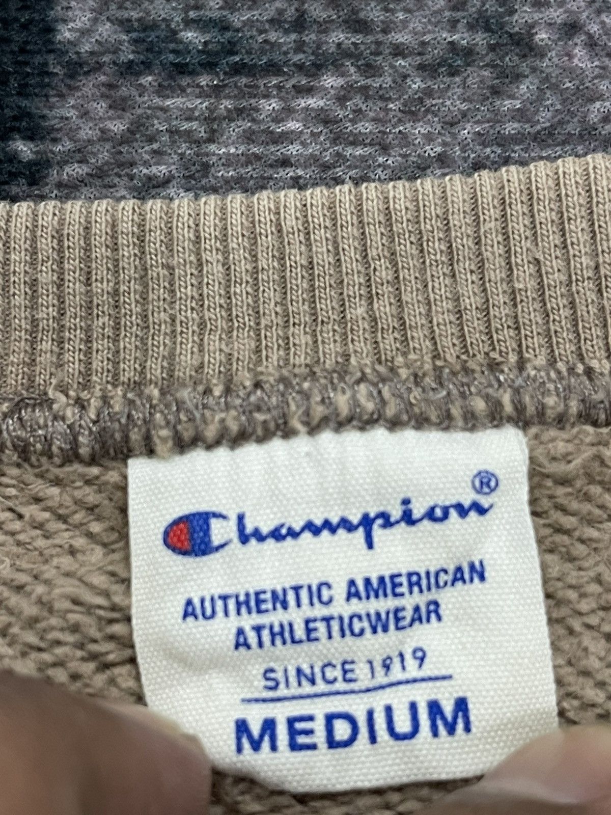 Champion × Vintage Vintage Champion Small Logo Sweatshirt Size US L / EU 52-54 / 3 - 9 Thumbnail