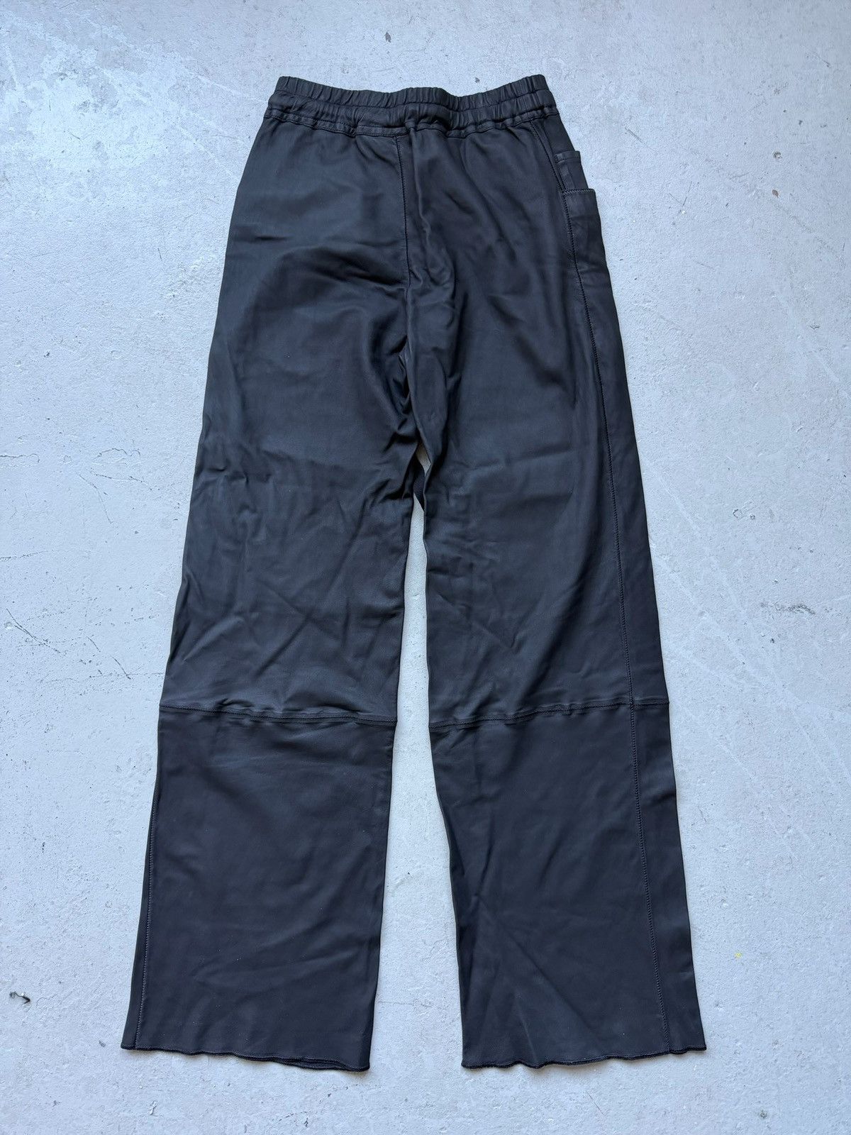 Isaac Sellam Experience Isaac Sellam Black Leather Custom Bottoms Size US 30 / EU 46 - 3 Thumbnail