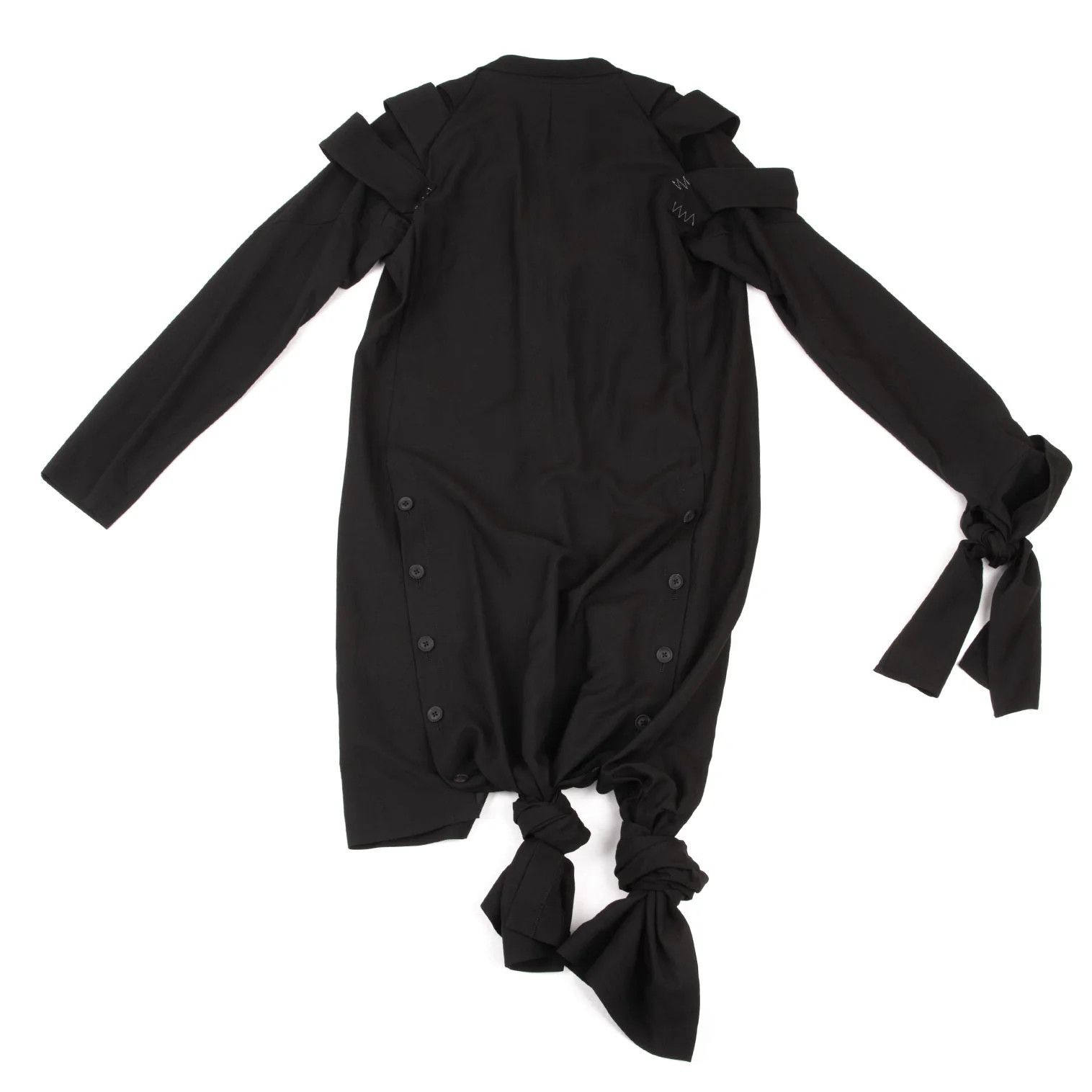 Yohji Yamamoto Yohji Yamamoto Hard Twist Gabardine Set Up Black Size US S / EU 44-46 / 1 - 9 Thumbnail