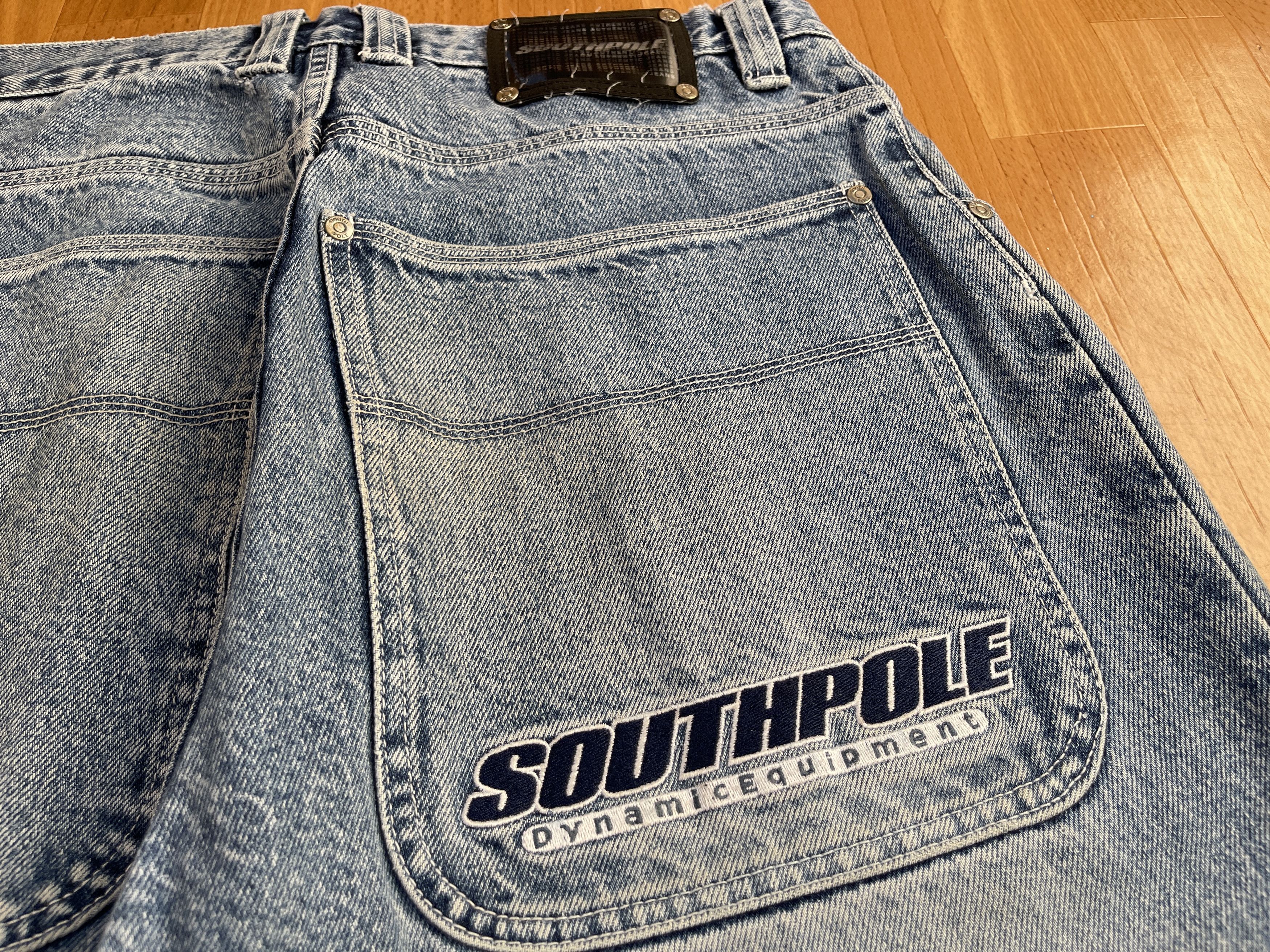 Southpole Southpole jeans, baggy vintage South Pole 90s hip hop Y2K 32 Size US 32 / EU 48 - 8 Thumbnail