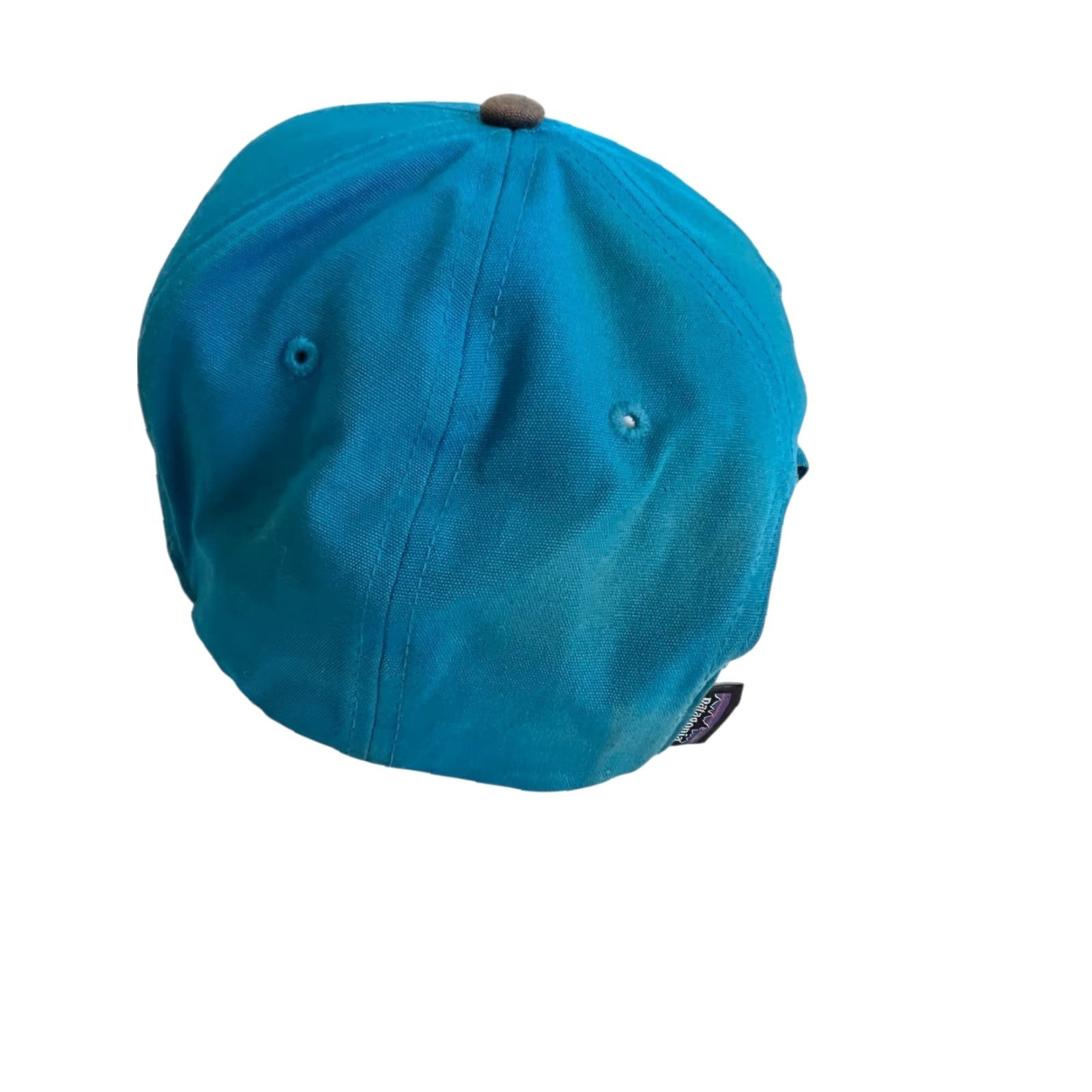 Patagonia Patagonia Hat Cap Snapback Teal Orange Gray Adjustable Live Simply Men One Size Blue Weathered Sides Noted Size ONE SIZE - 4 Thumbnail