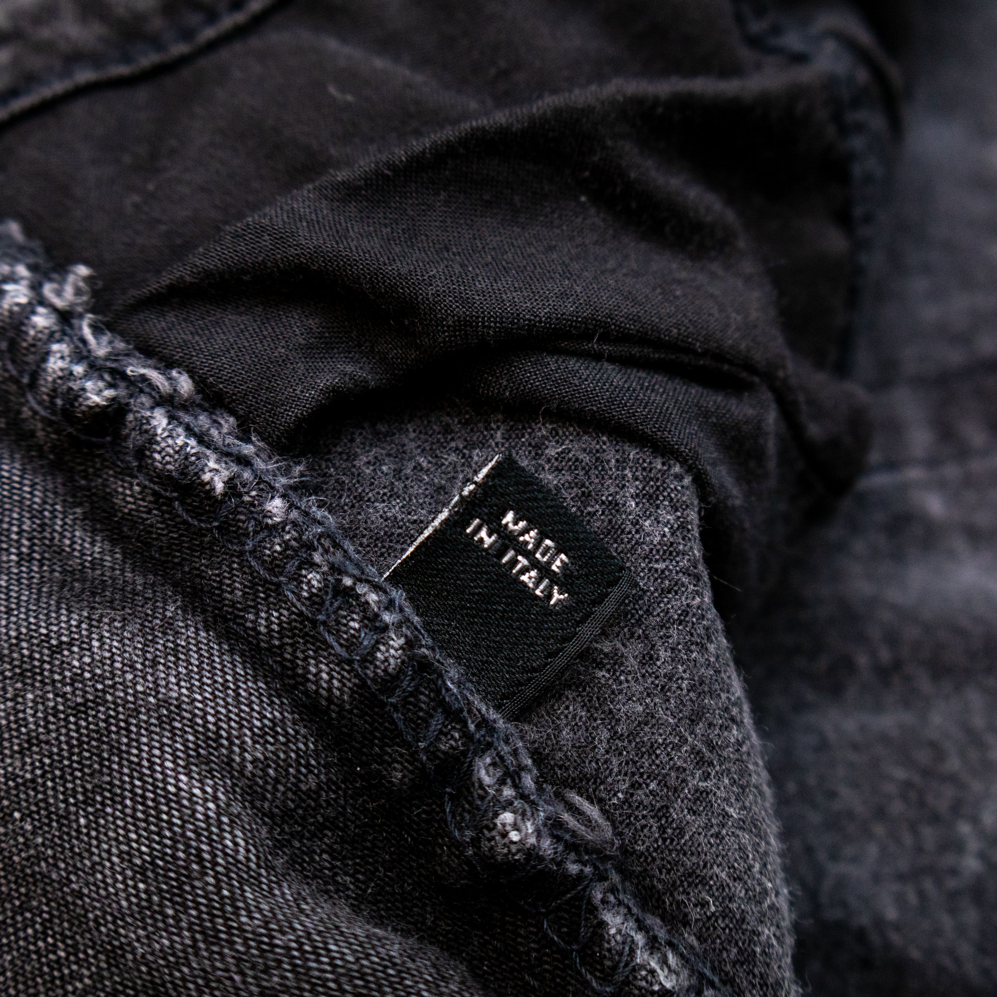 Versace 90s Versace Jeans Couture Black Wash Denim Jeans – Size 36 Size US 36 / EU 52 - 13 Thumbnail