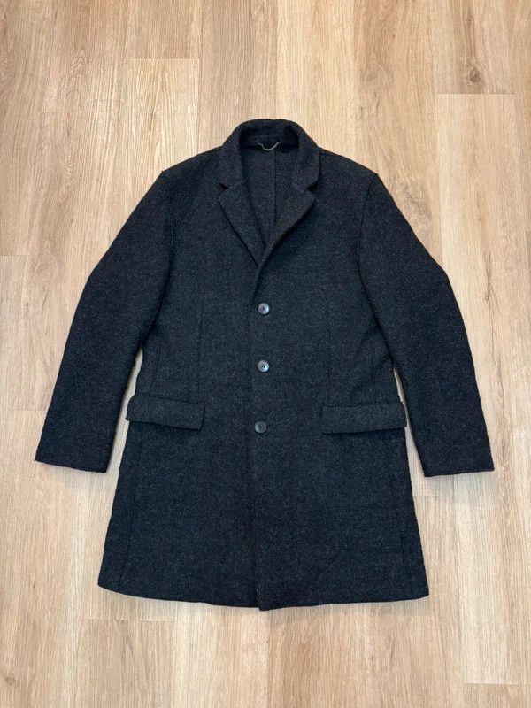 Hugo Boss HUGO Hugo Boss C-Merel Virgin Wool Black Coat size 52 L Size US L / EU 52-54 / 3 - 1 Thumbnail