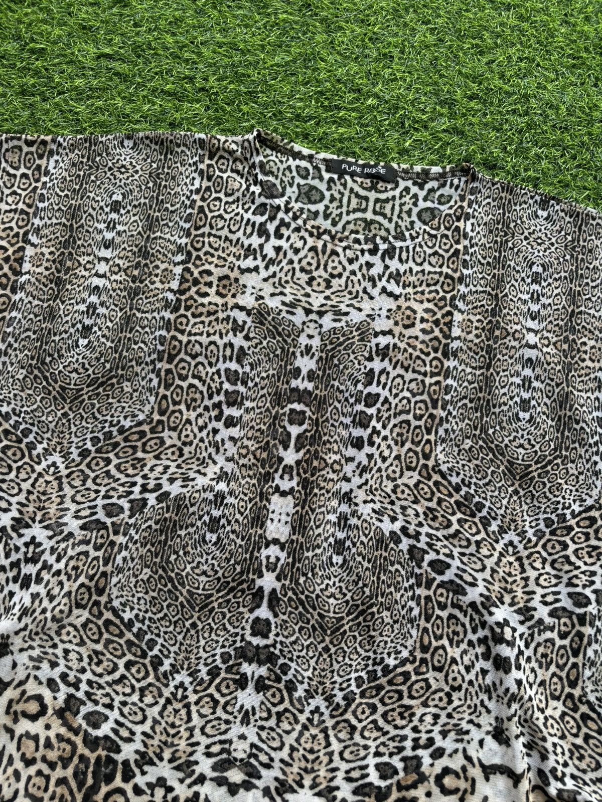 Tornado Mart Y2k Pure Rose Leopard Ifsixwasnine Punk Style Size ONE SIZE - 3 Thumbnail