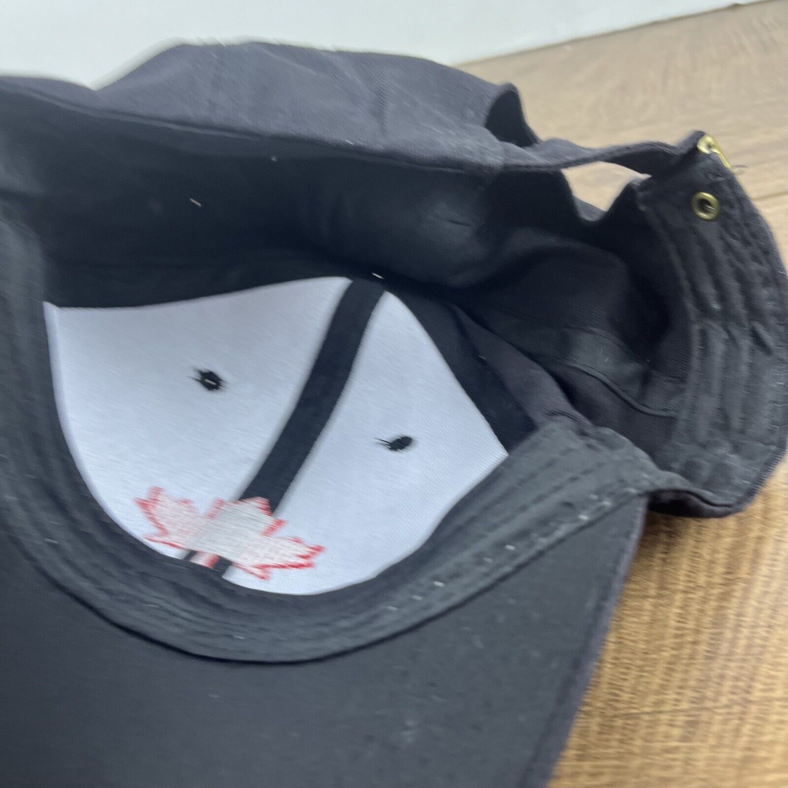 Other Canada Hat Canadian Leaf Hat Adjustable Hat Black Hat Adult Size ONE SIZE - 14 Thumbnail