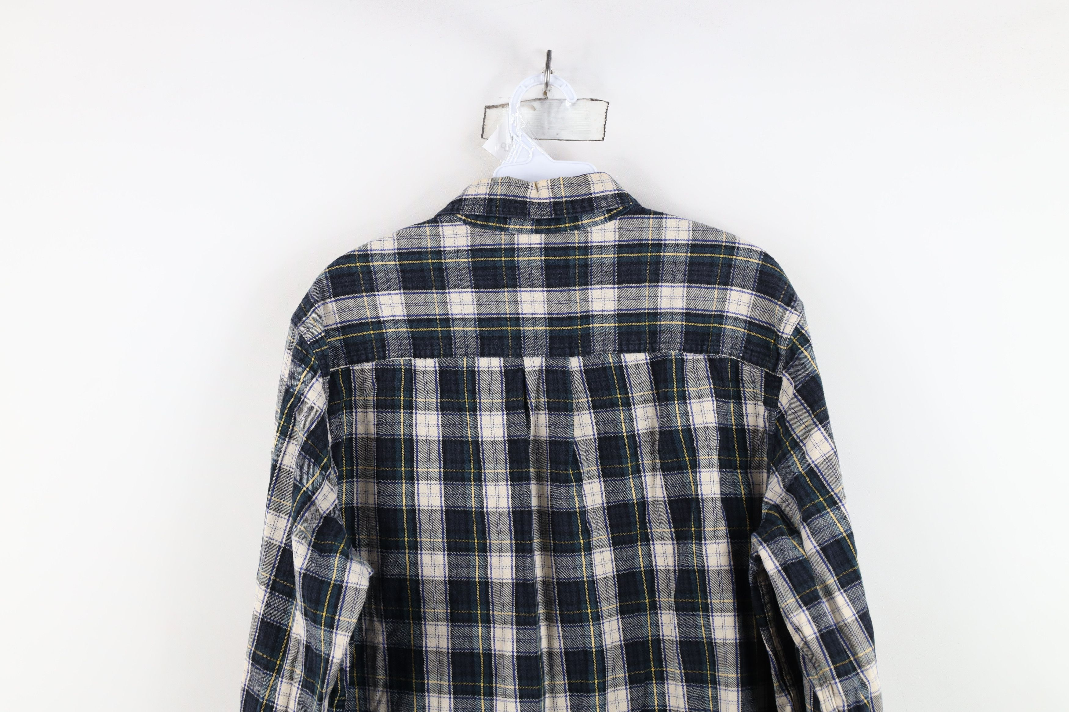 L.L. Bean Vintage LL Bean Flannel Collared Button Down Shirt Size US M / EU 48-50 / 2 - 10 Thumbnail
