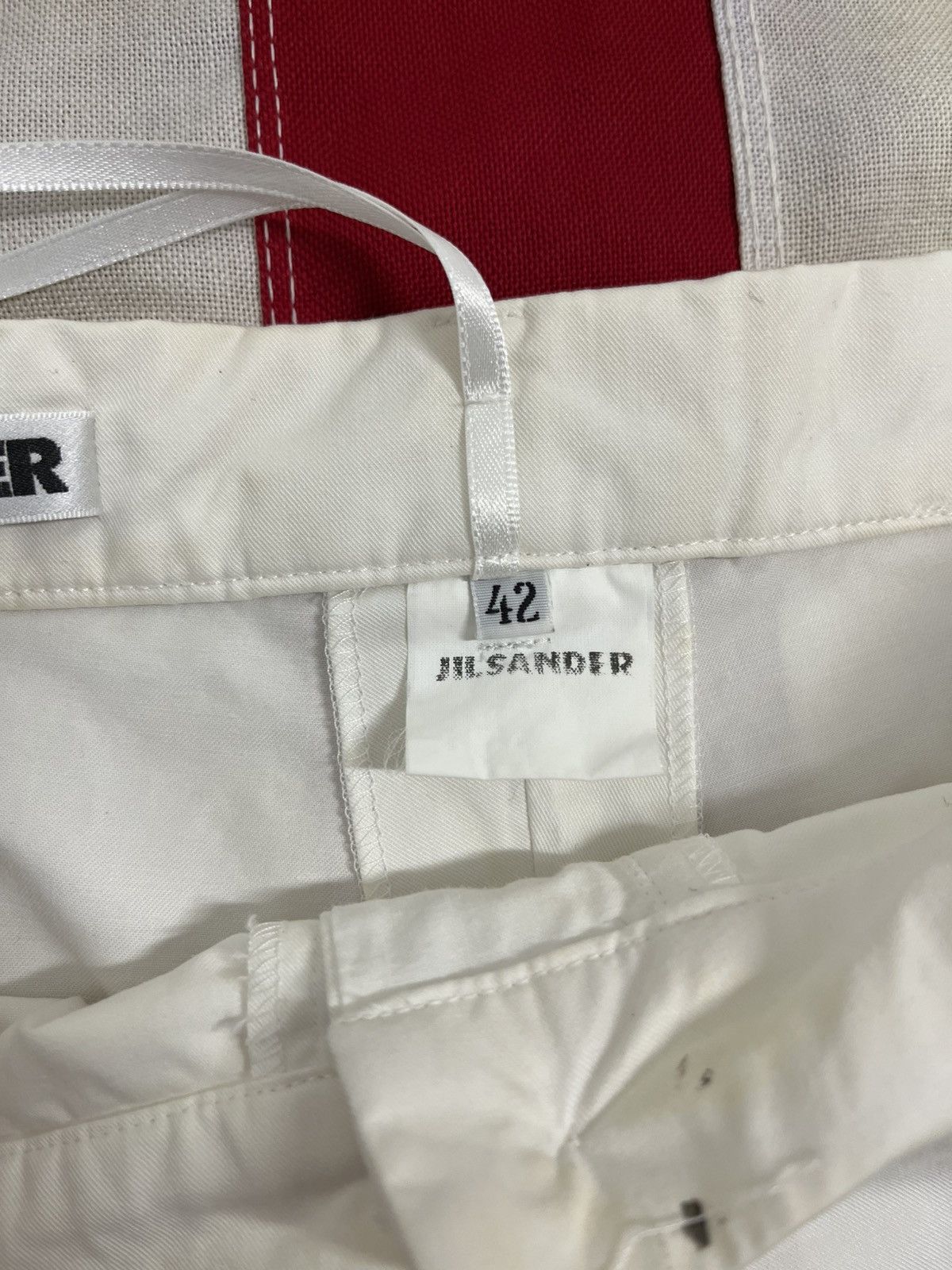 Jil Sander Jil Sander White Tailored Shorts - Minimalist Bermuda Shorts Size US 42 / EU 58 - 5 Thumbnail