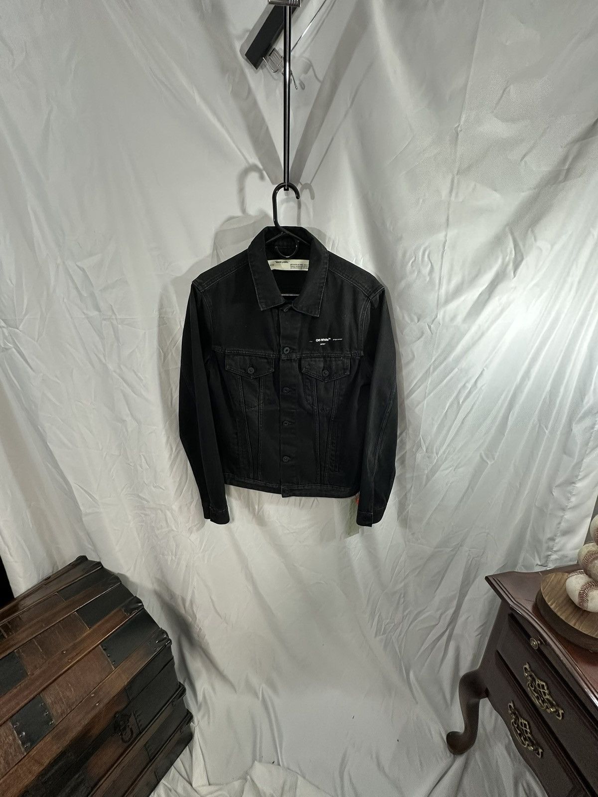 Off-White Off-White Denim Jacket Size US M / EU 48-50 / 2 - 1 Thumbnail