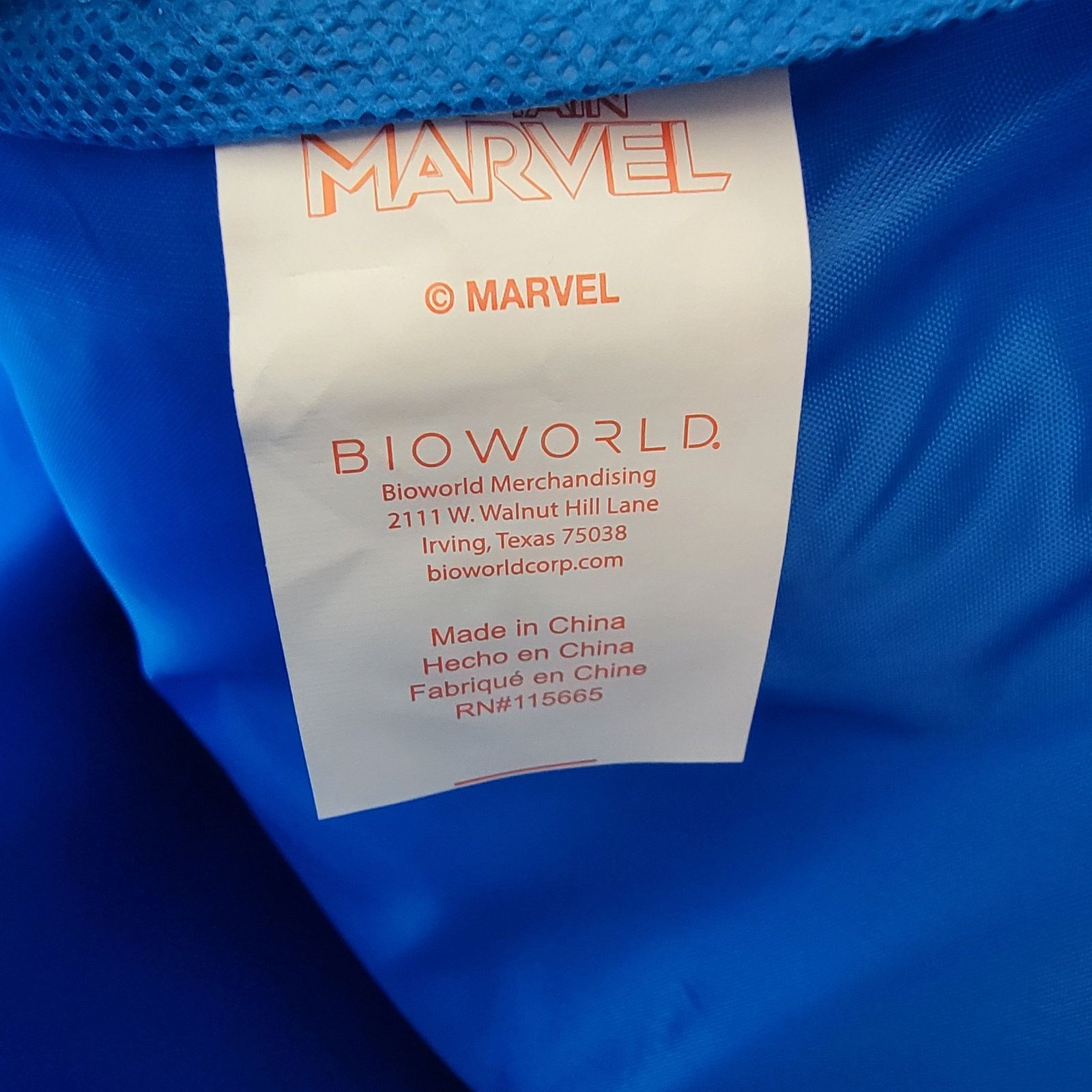 Marvel Comics Captain Marvel Movie Glitter Backpack Size ONE SIZE - 8 Thumbnail