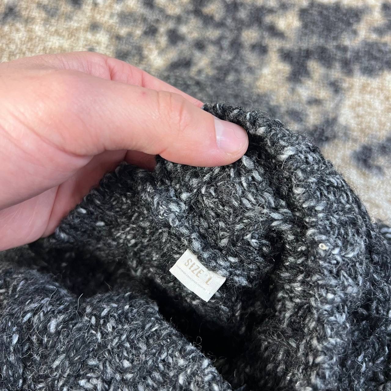 Diesel Diesel Vintage Luxury Mini Logo Cable Knit Wool Sweater Size US L / EU 52-54 / 3 - 6 Thumbnail