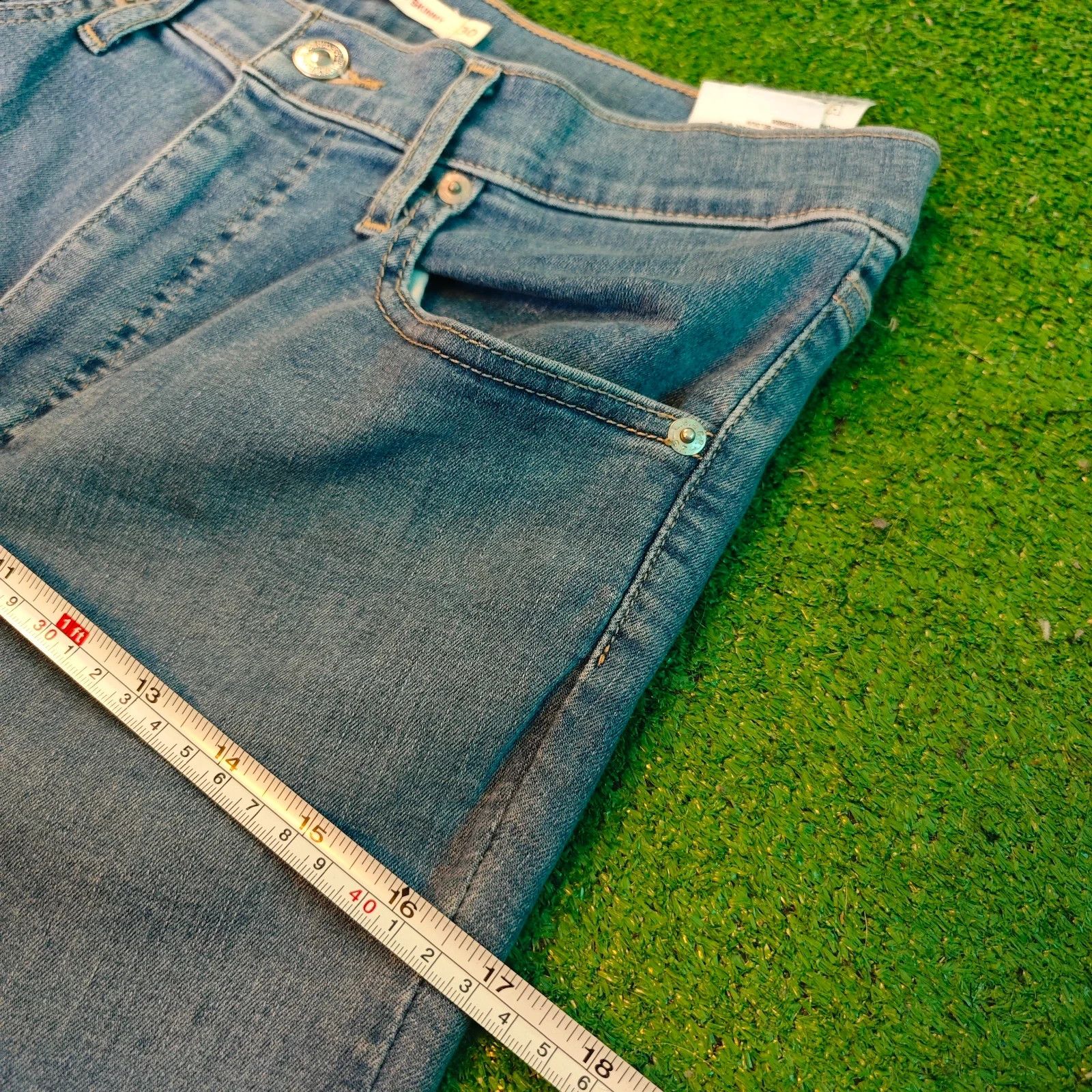 Levi's Levi's Jeans Womens 30 blue mile high super skinny slim Size 30" / US 8 / IT 44 - 13 Thumbnail