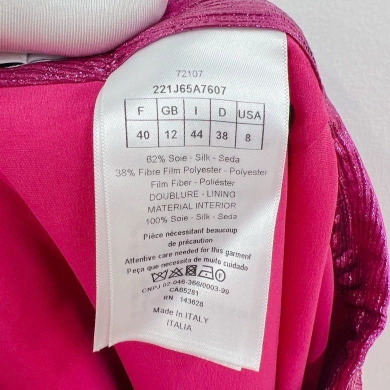 Dior Dior Red skirt Size 26" / US 2 / IT 38 - 6 Thumbnail