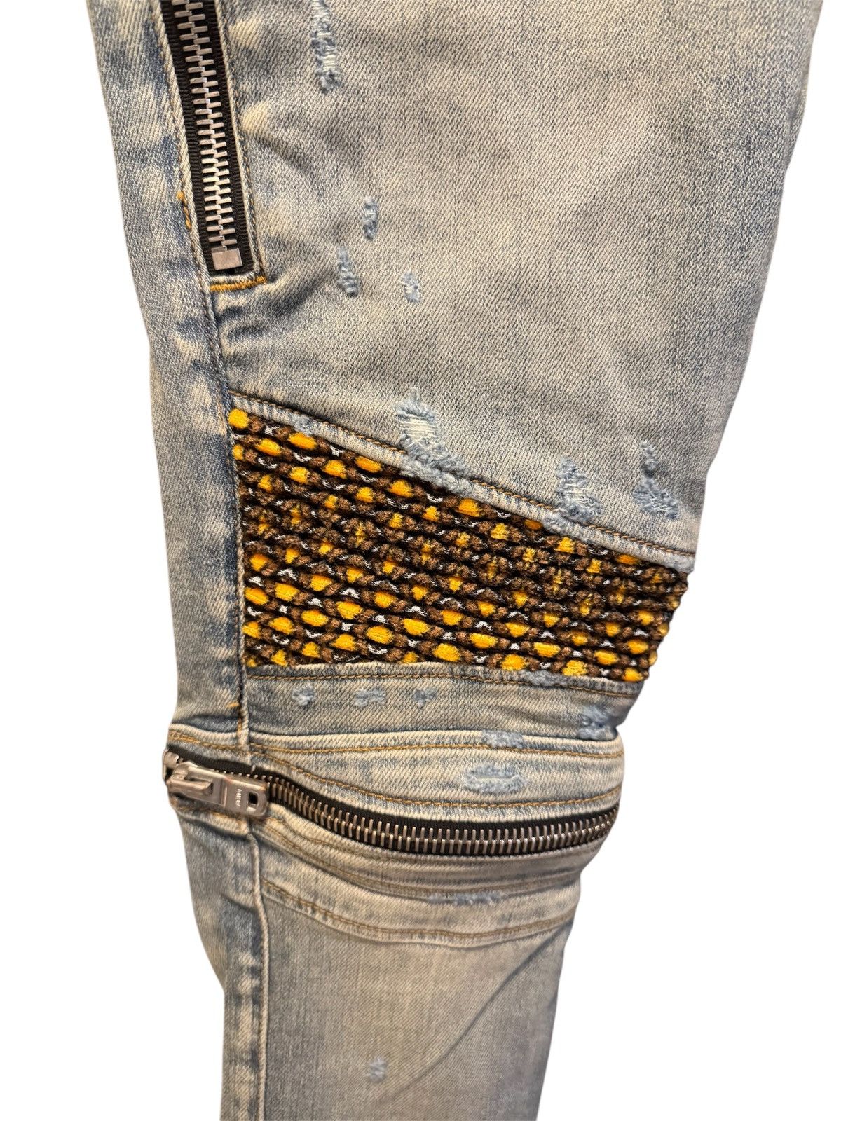 Amiri 🔥Brand New🔥Velvet PJ MX2 Jean Denim Size US 31 - 9 Thumbnail