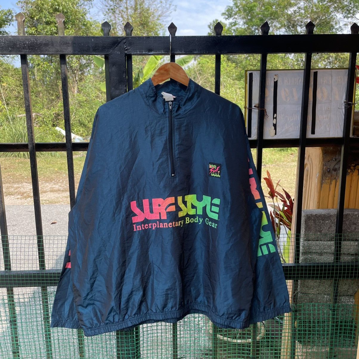 Outdoor Research 🔥Vintage 80s Surf Styles Half Zipper Wiindbreaker Jacket Size US XL / EU 56 / 4 - 1 Thumbnail