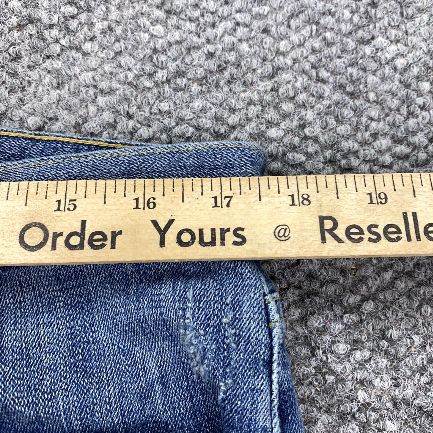 Ralph Lauren Ralph Lauren Sport Jeans Womens 35x32 Blue Denim Straight Leg Stretch Pants Jeans Woman 35x32 Medium Blue Pockets Distressed 90s? Size 24" / US 00 / IT 34 - 7 Thumbnail